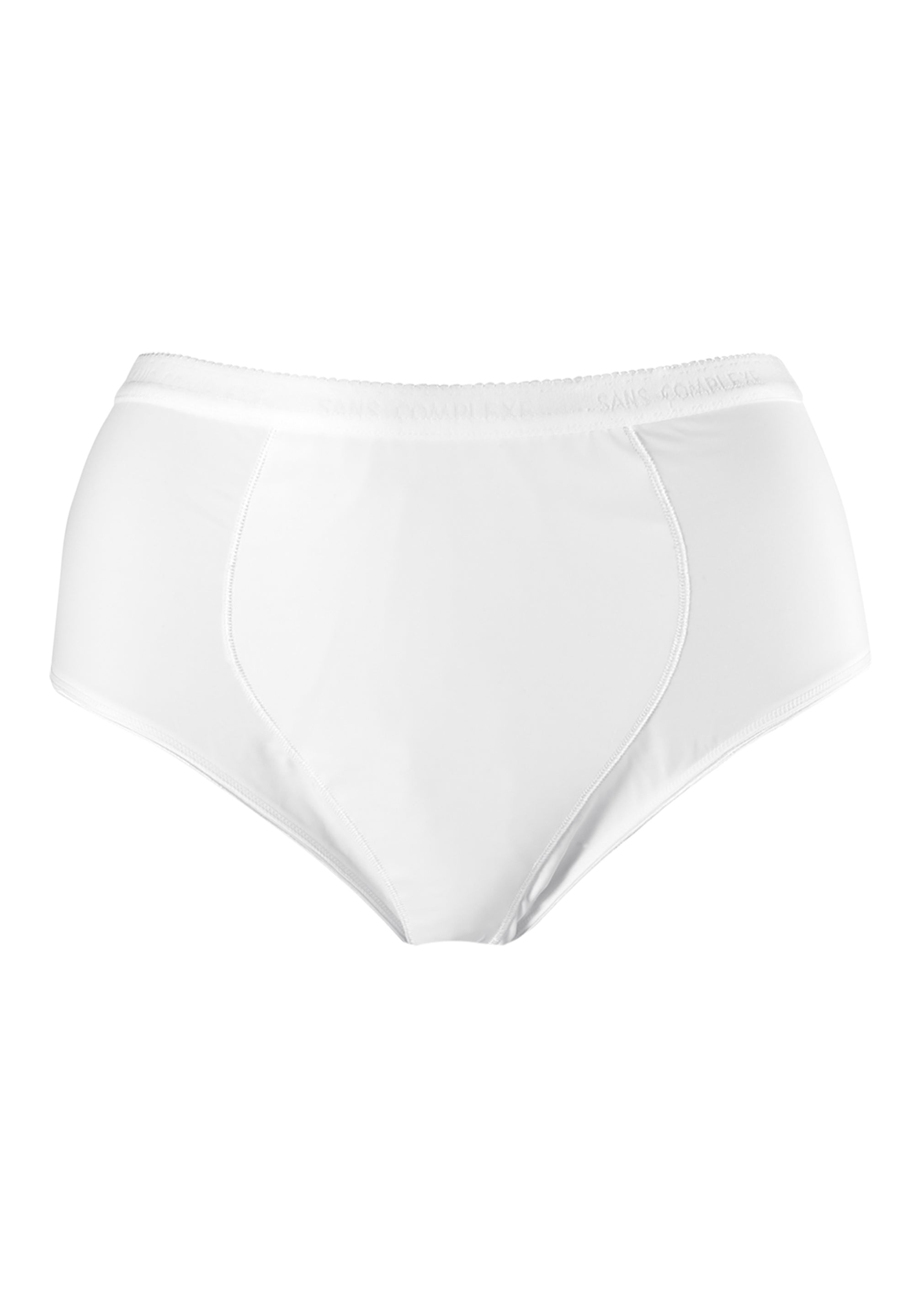 Underworks Womens Padded Rear Lift Brief - White - S