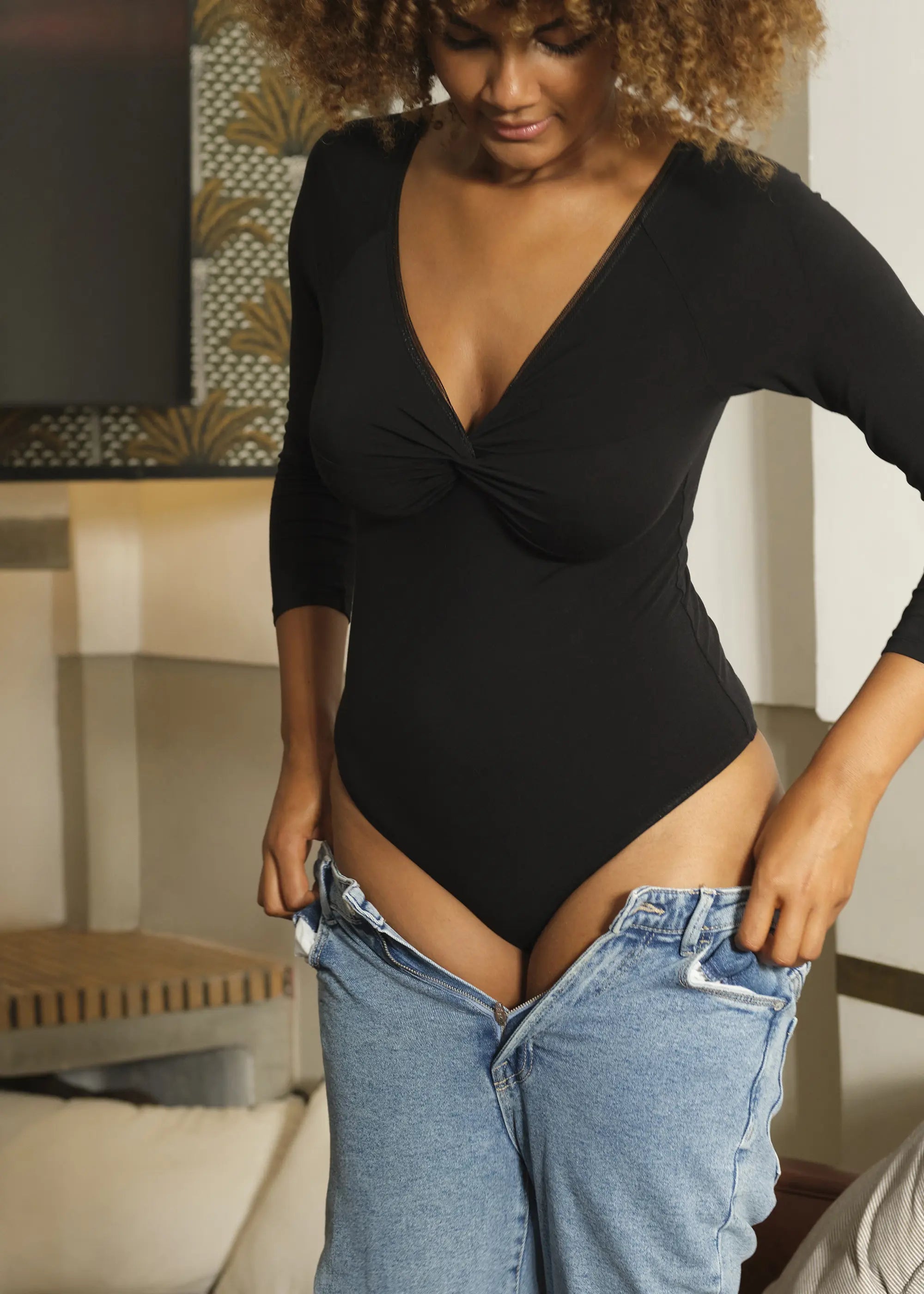 Long-sleeved Thermal Bodysuit Chill Black