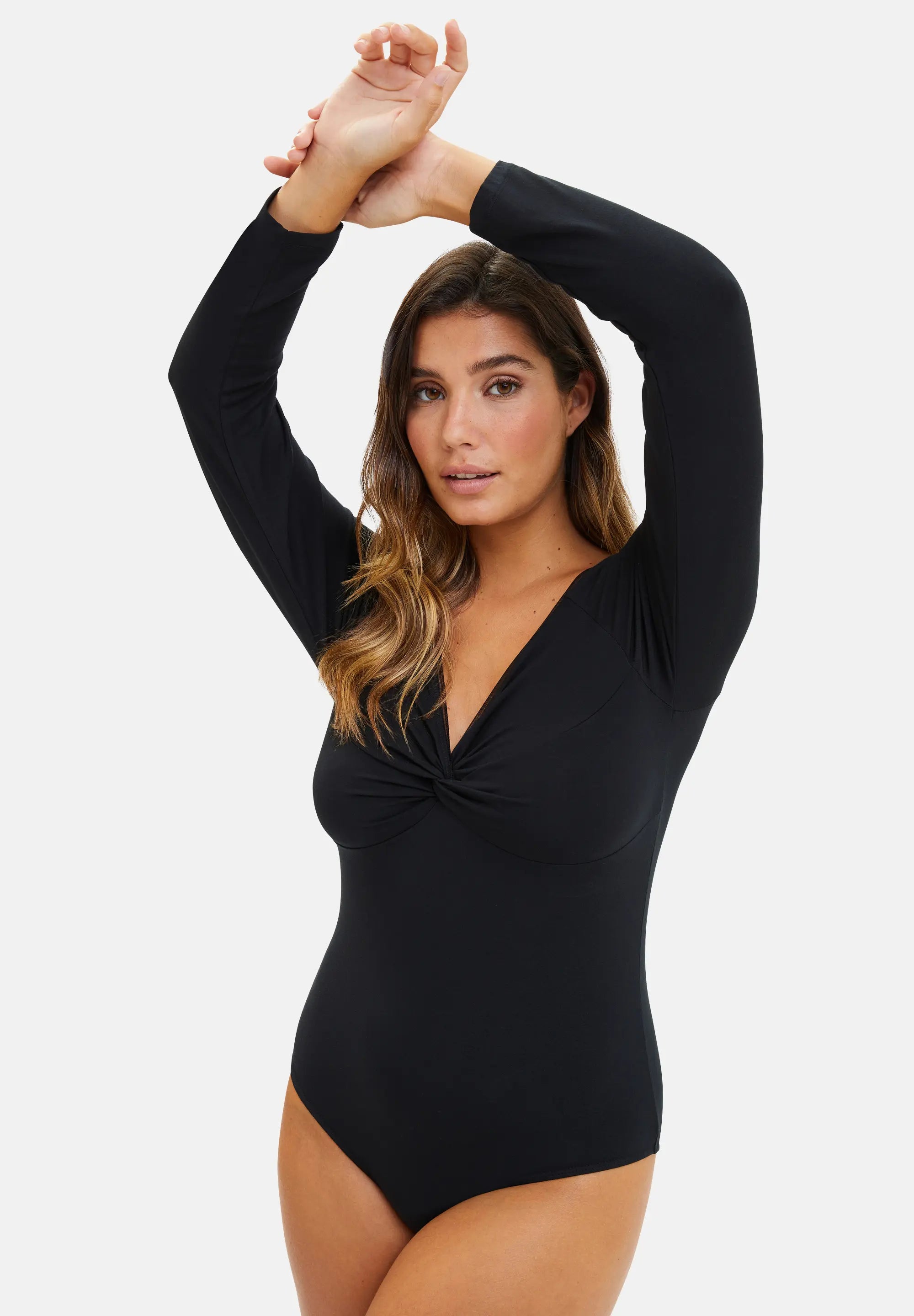 Long-sleeved Thermal Bodysuit Chill Black