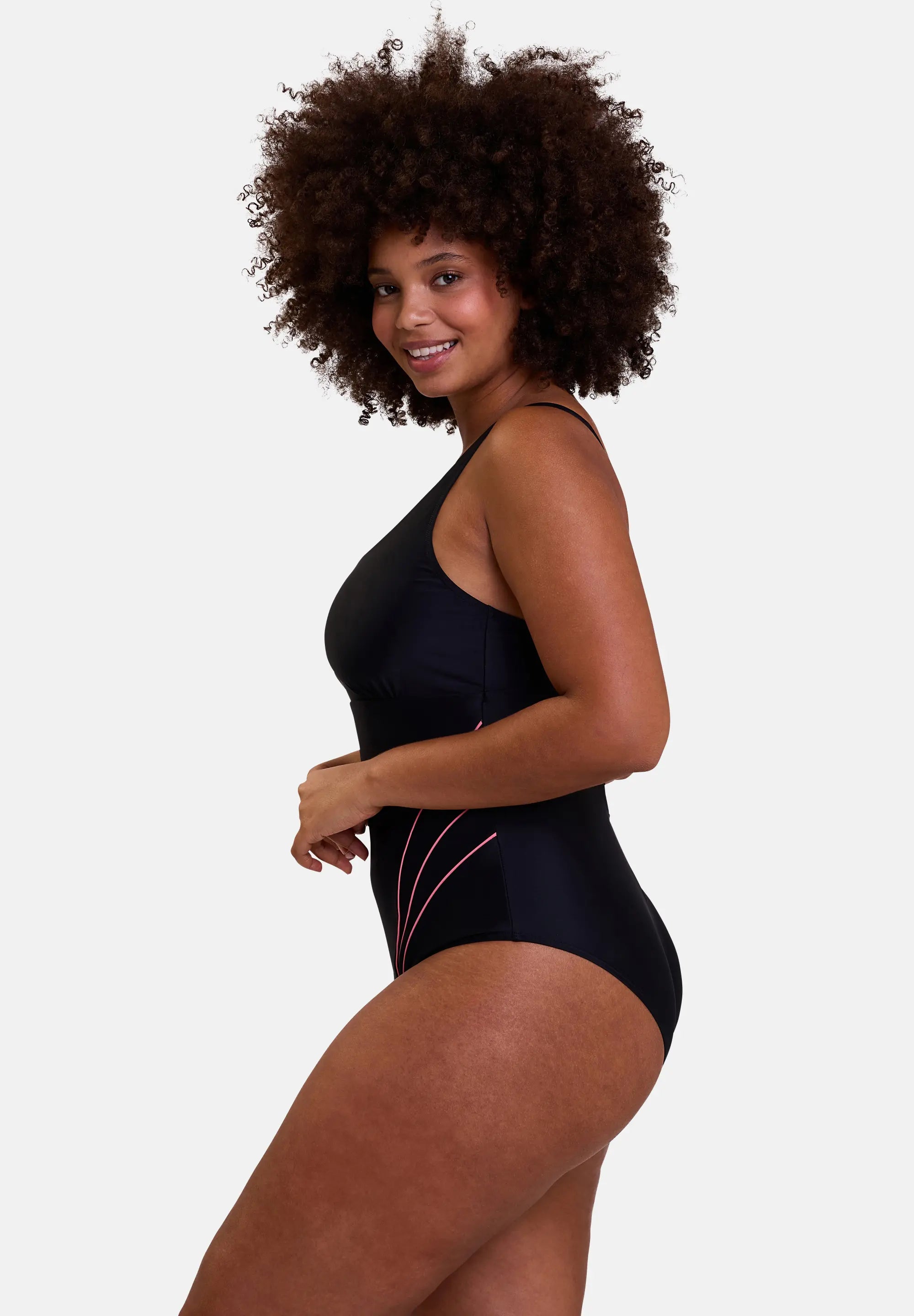 Traje de Baño deportivo sin aros Bondi Beach Negro