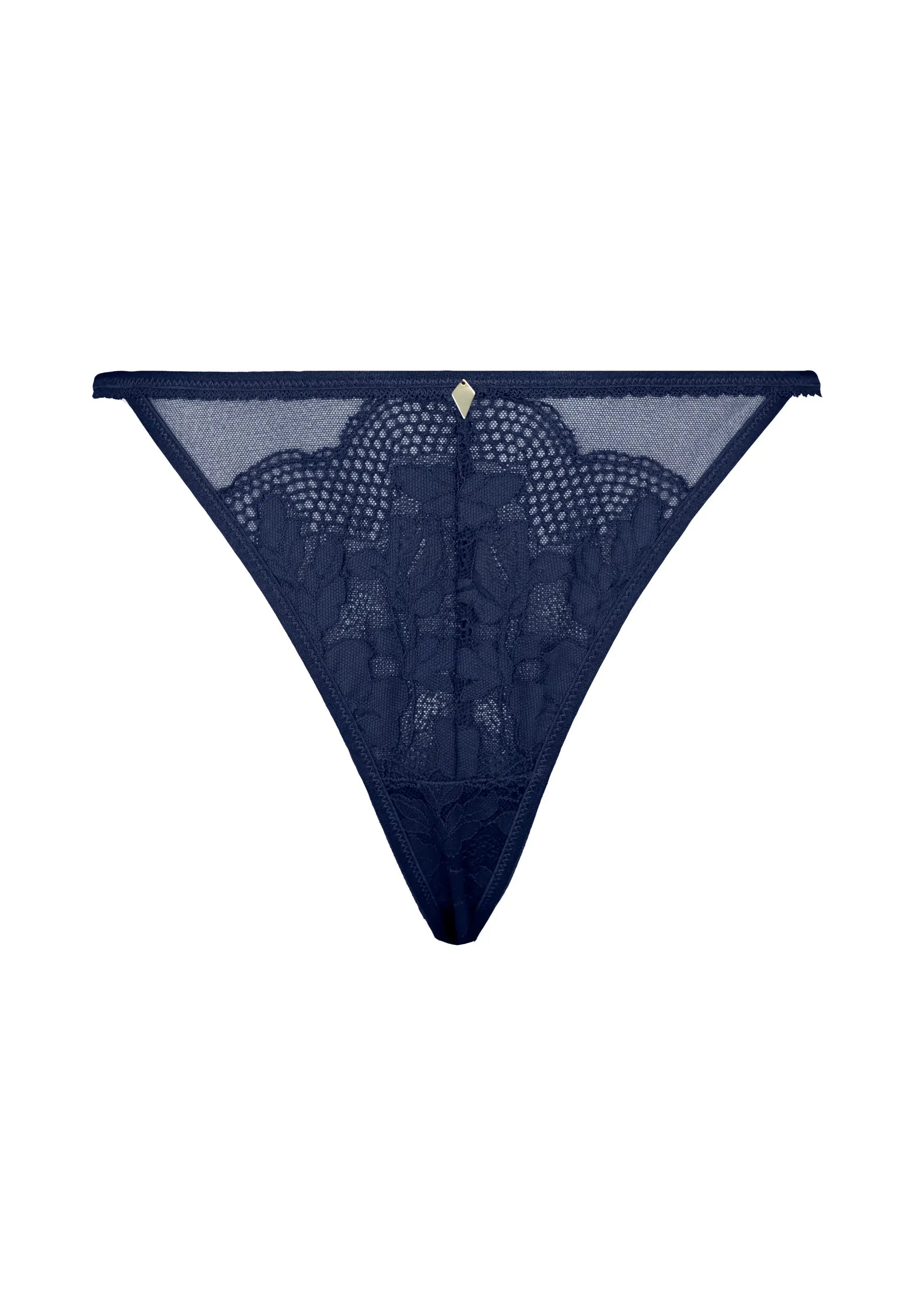 Thong Charmante Navy Blue