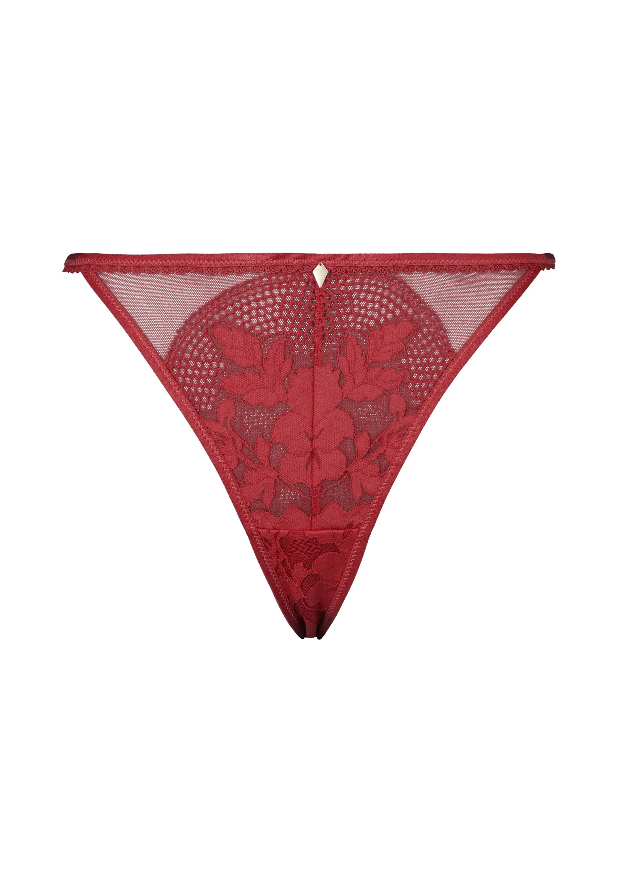 String Charmante Rouge Grenat