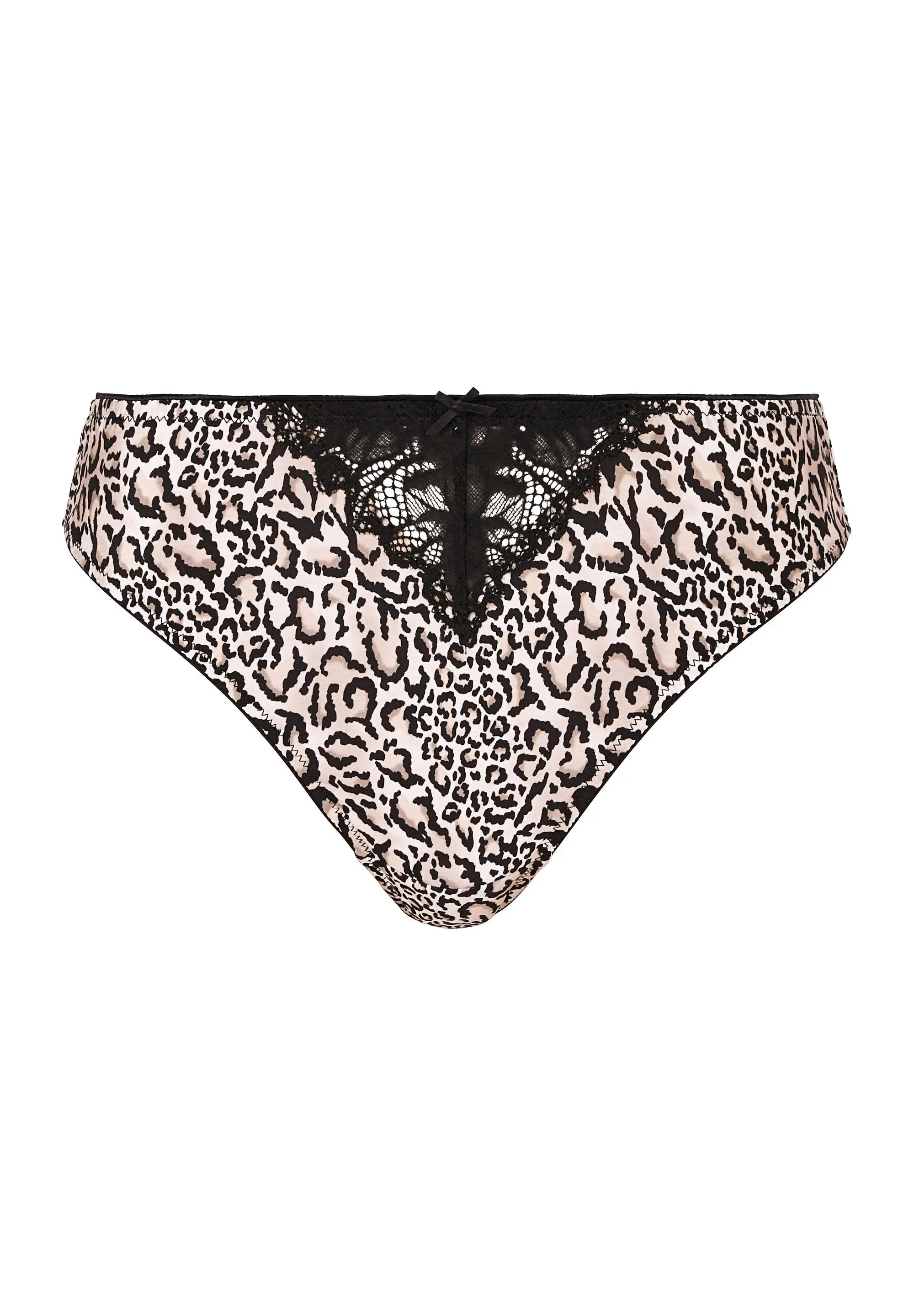 Thong Salma Cheetah Print