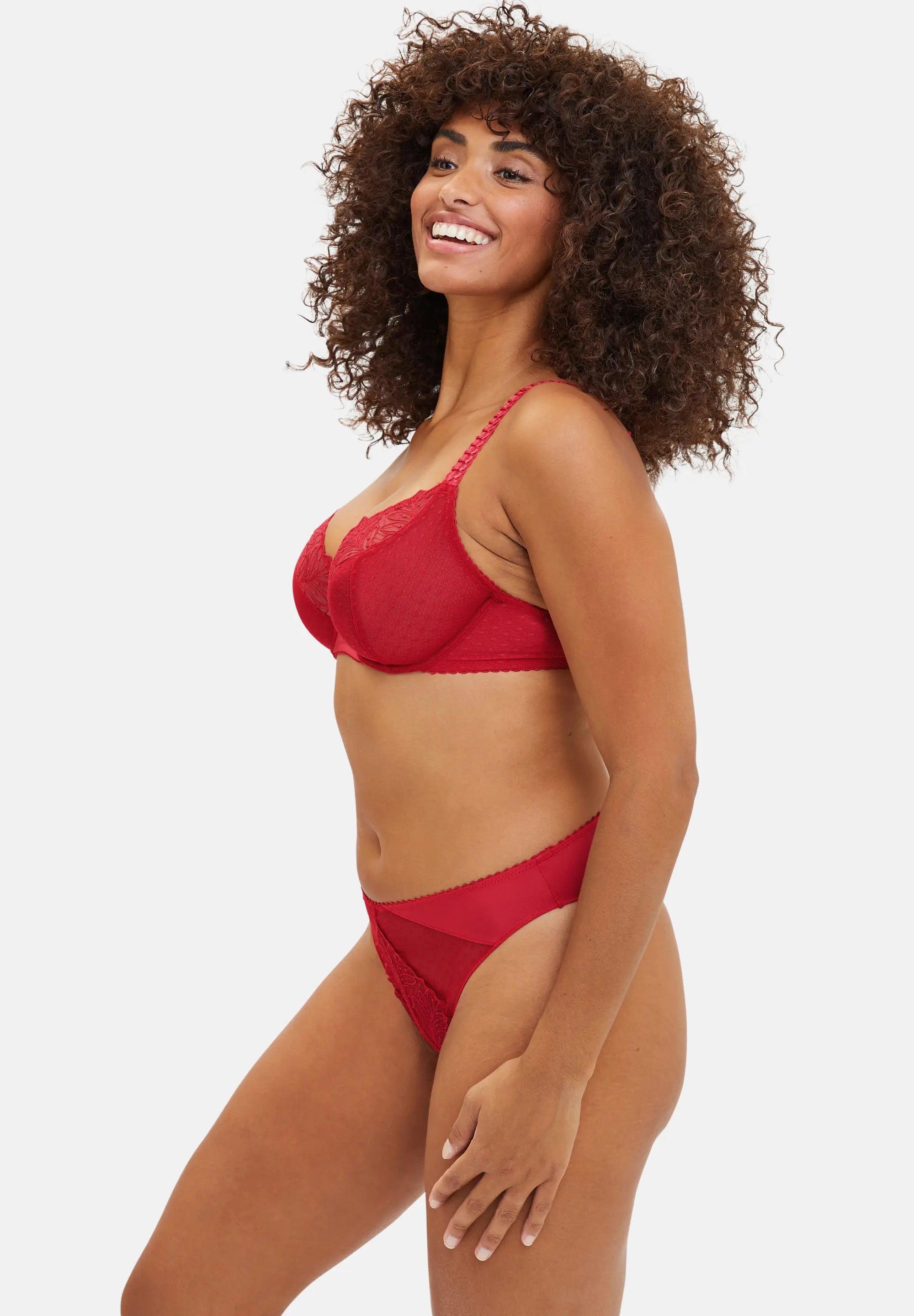 Tanga Esmée Rouge Ecarlate