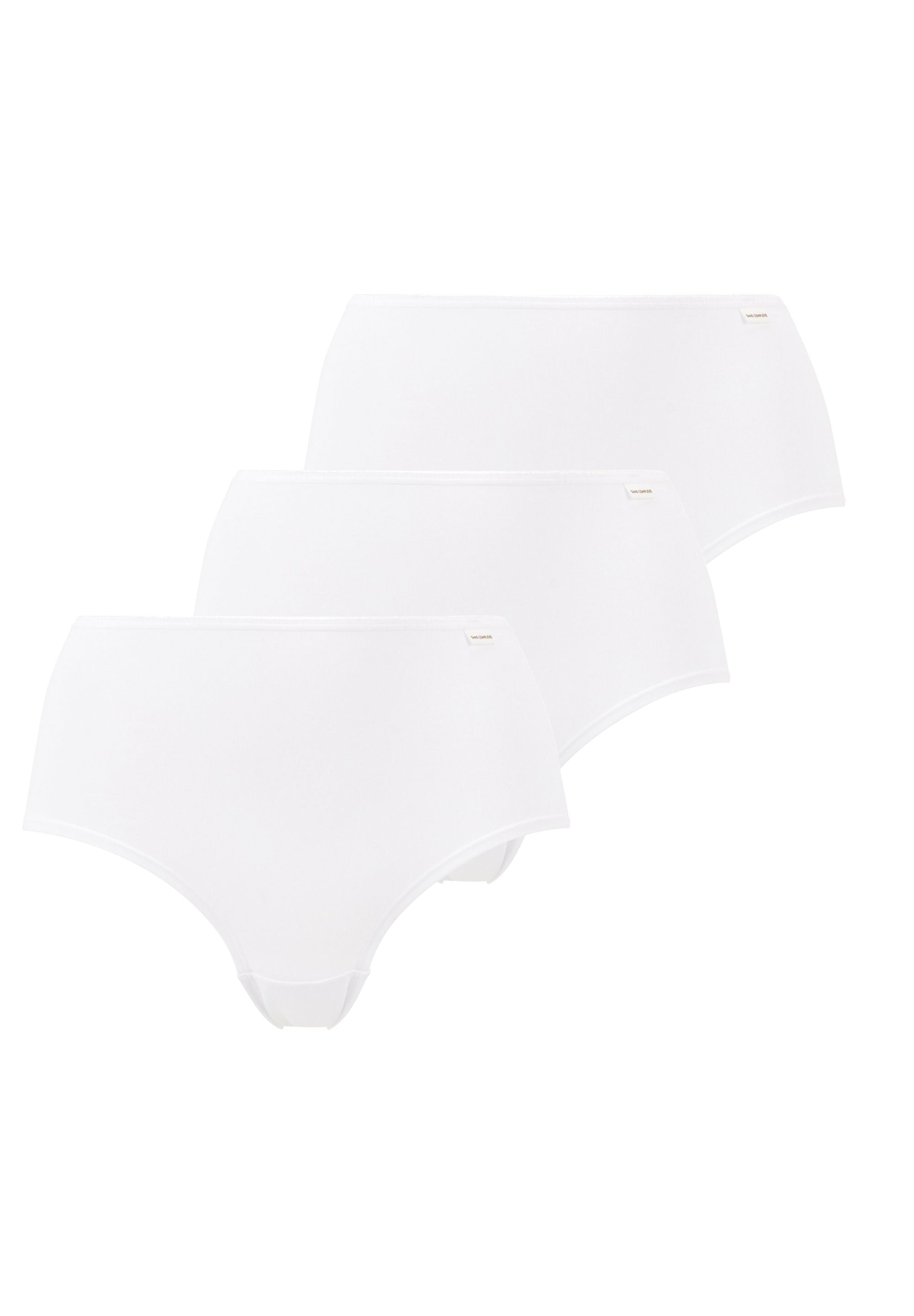 Shorty - Lot de 3 Simplement Coton Blanc