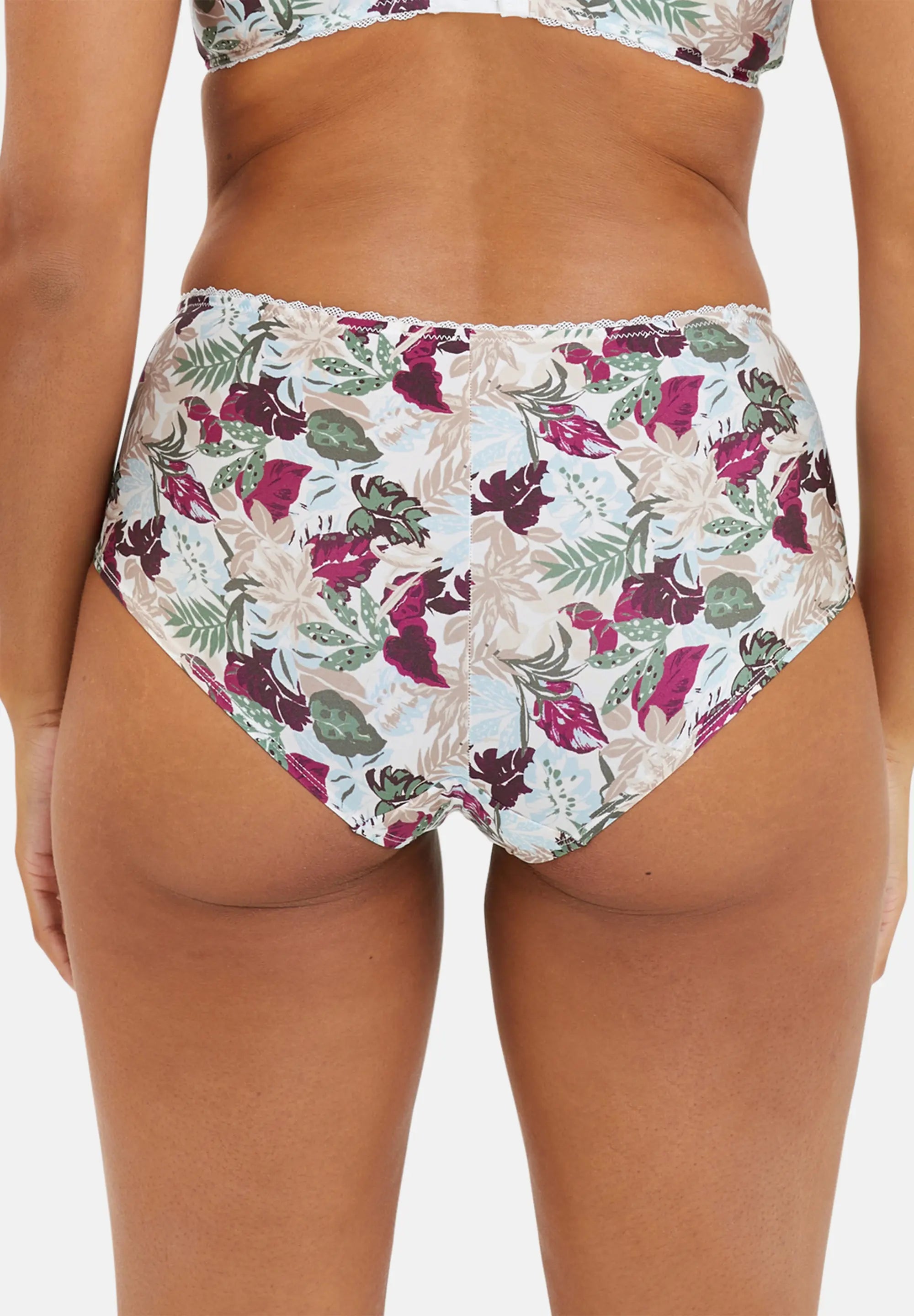 Shorty Mathilde Impreso Vegetal Jungle Manfril