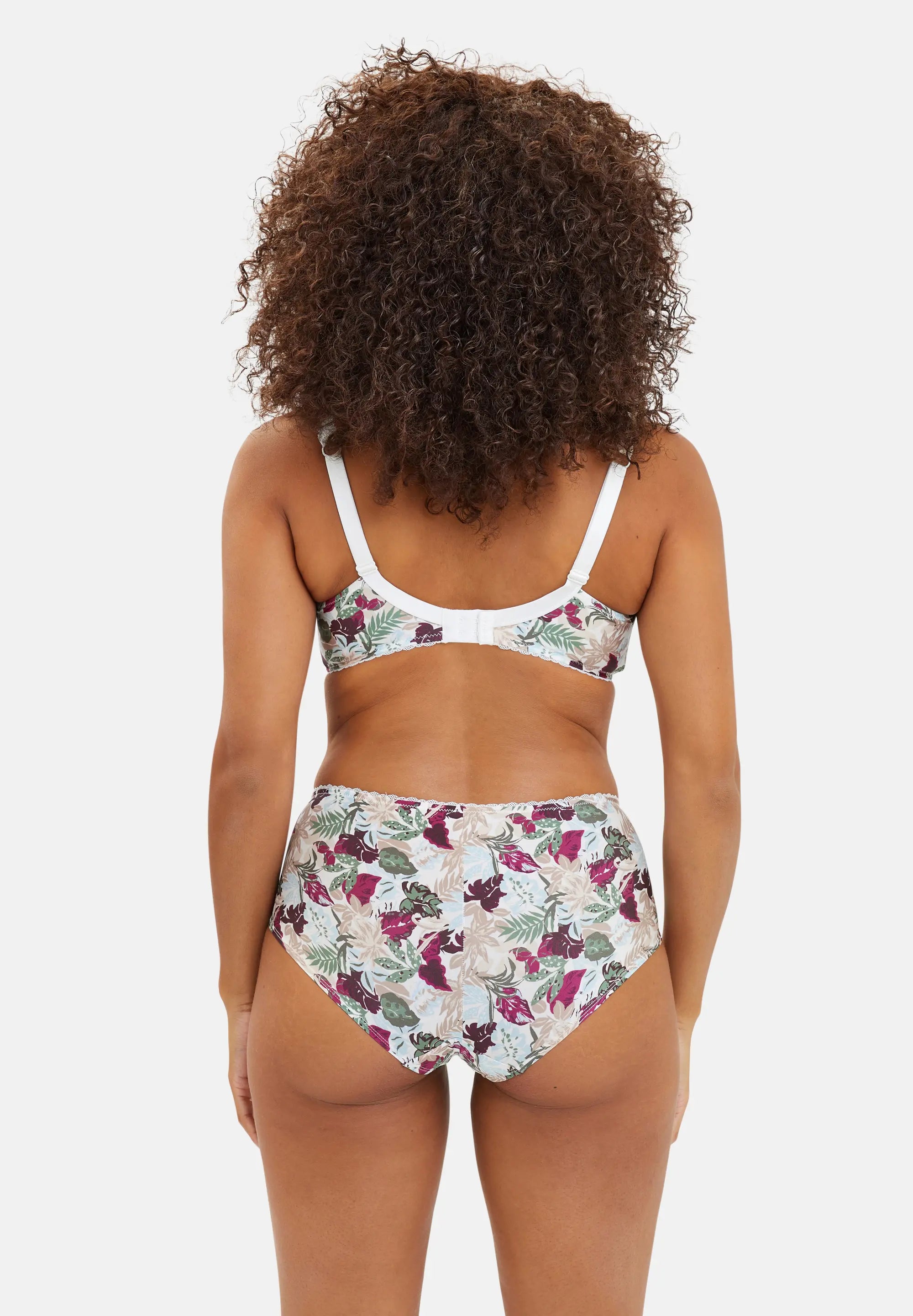 Shorty Mathilde Impreso Vegetal Jungle Manfril