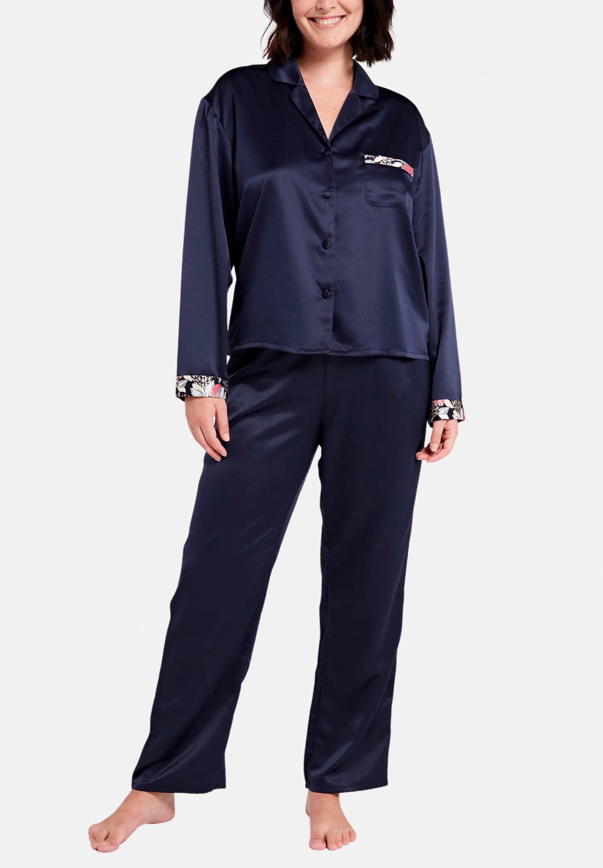 Pantalon In Style Bleu Marine