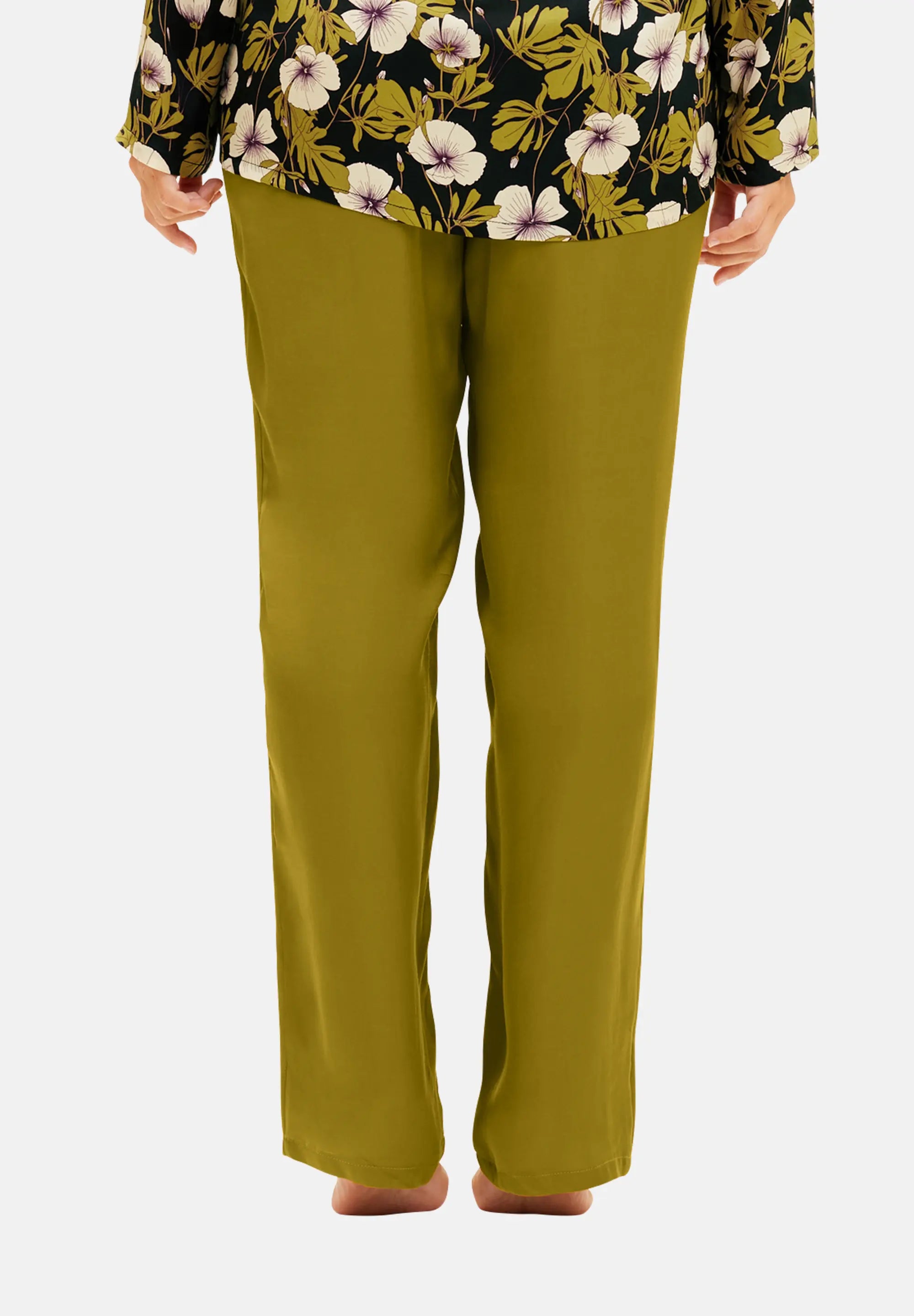 Pantaloni Bronzo Lucido