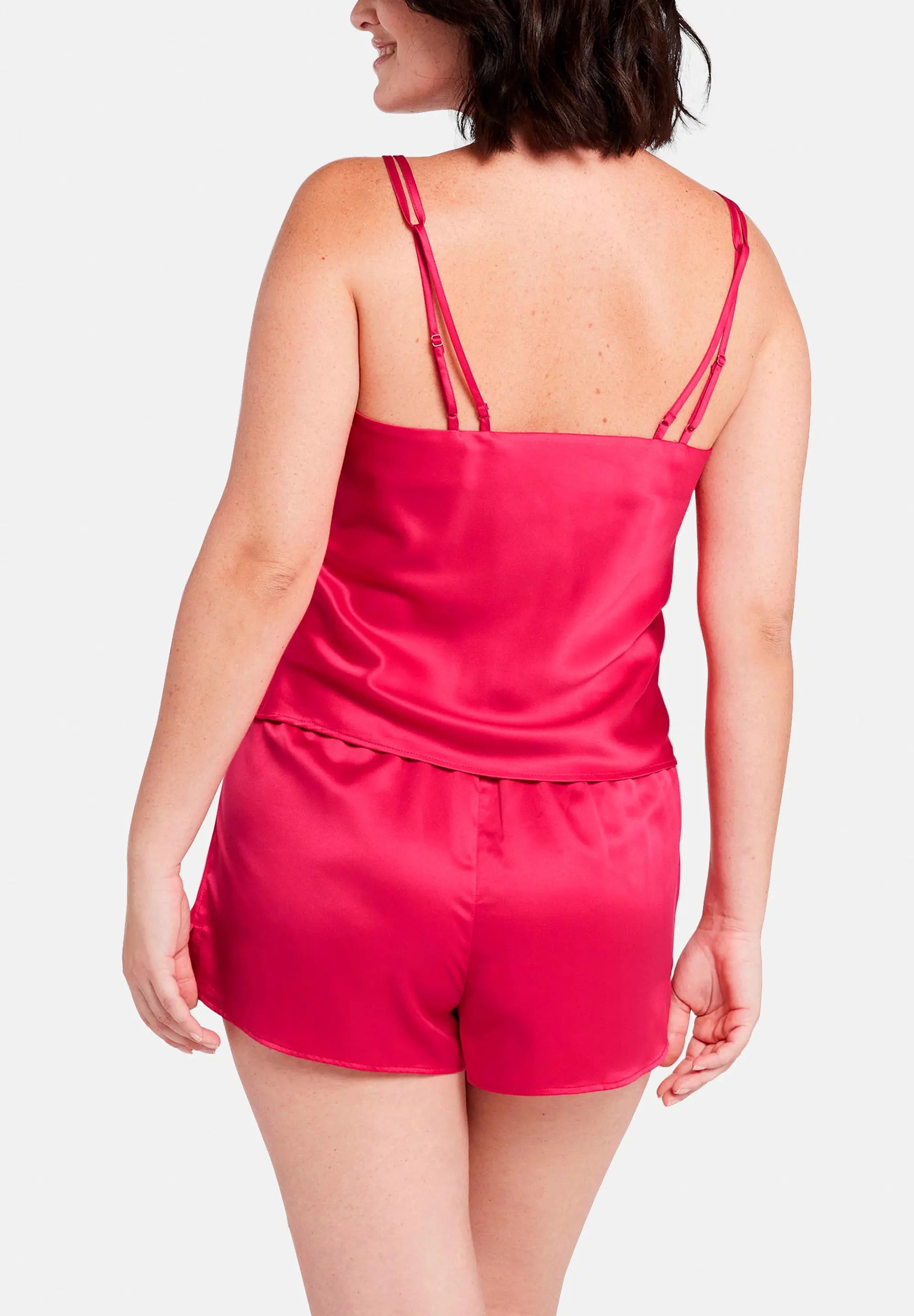 Camisola Glam Chic Rosa Rojo