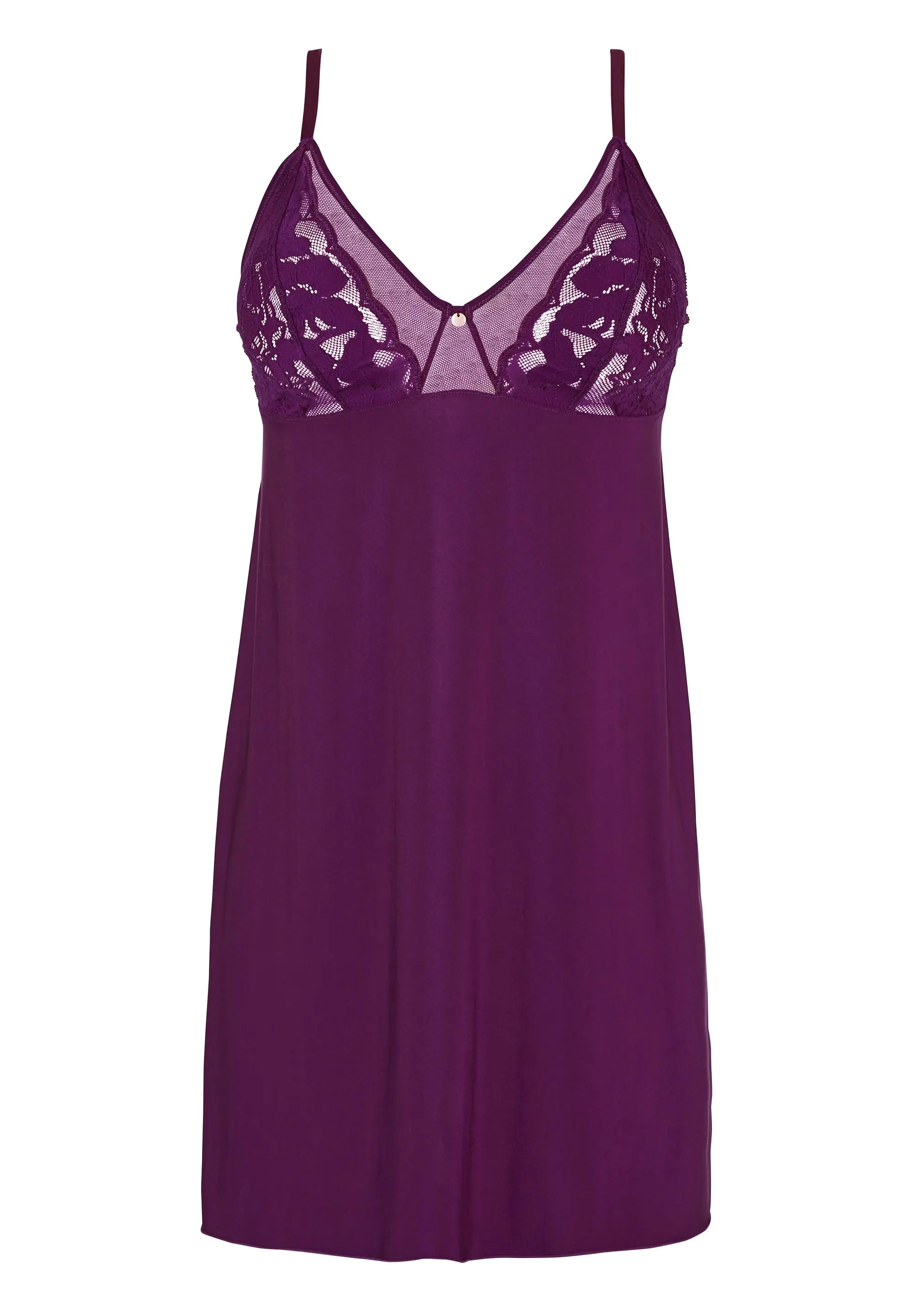 Nightdress Romance Deep Purple