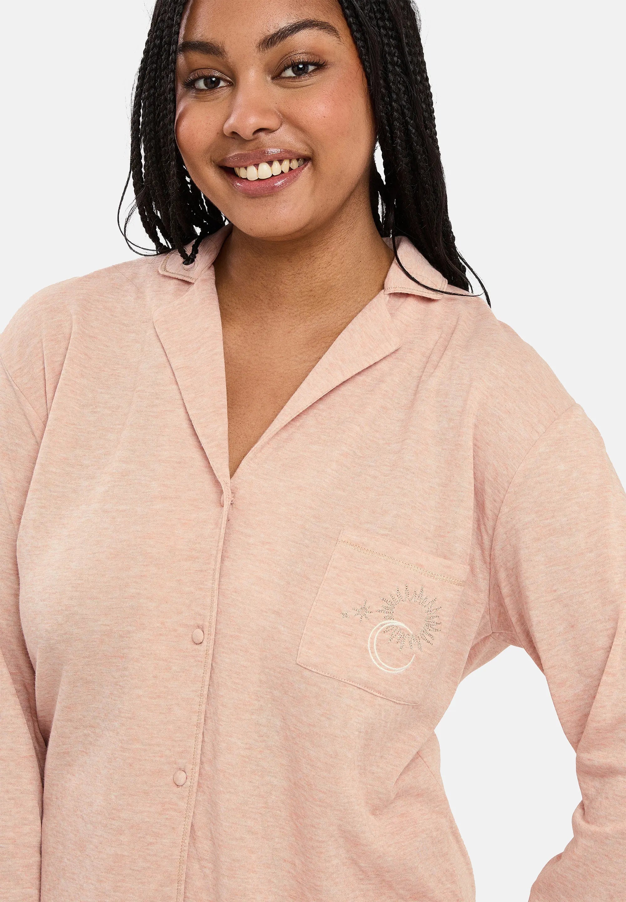 2-Piece Pyjama Set Nova Heather Beige