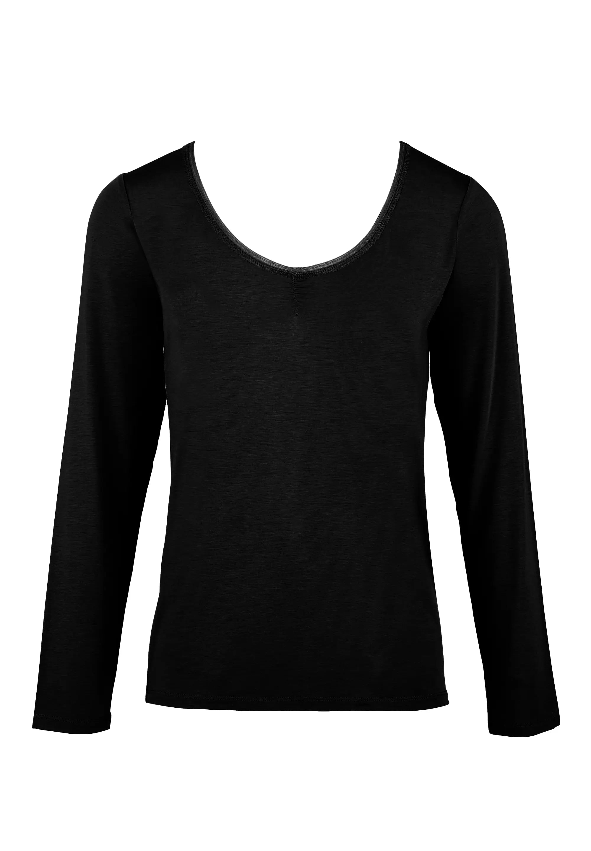 T-shirt termica Chill a maniche lunghe Nera