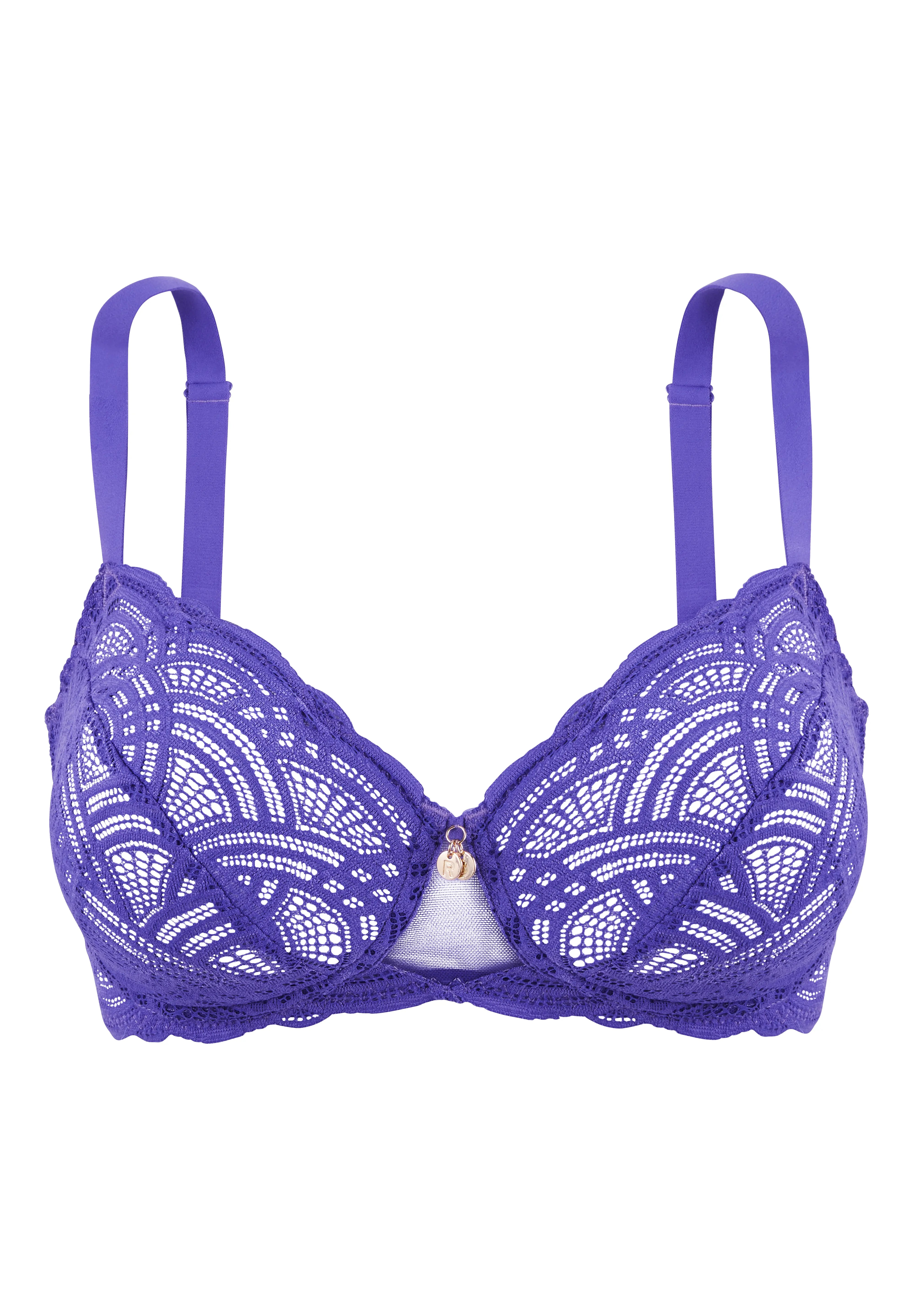 Soutien-gorge sans armatures Romane D. Violet Opulent