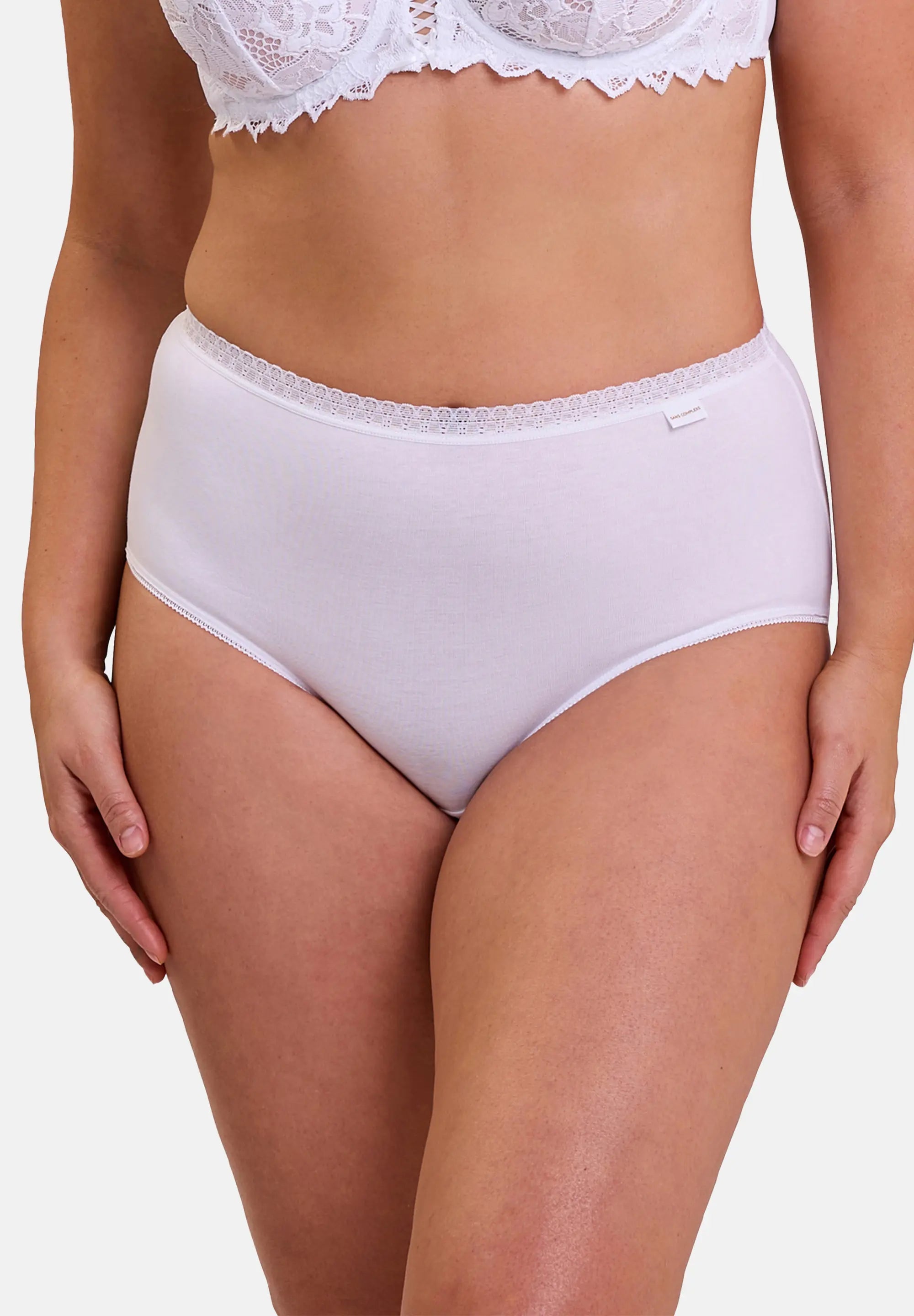 Slip - Lot de 2 Classique Coton Blanc