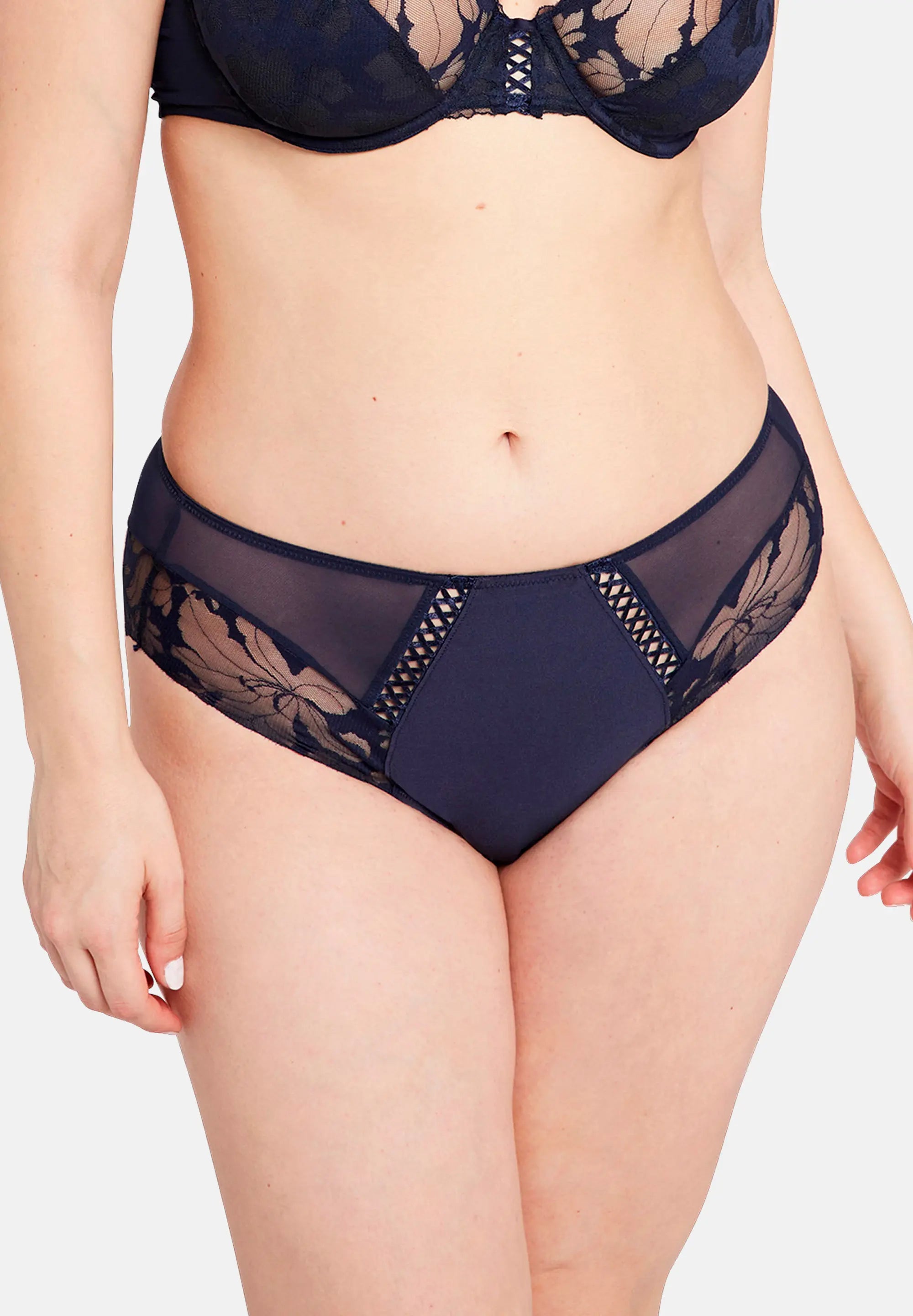 Slip di cattura blu navy