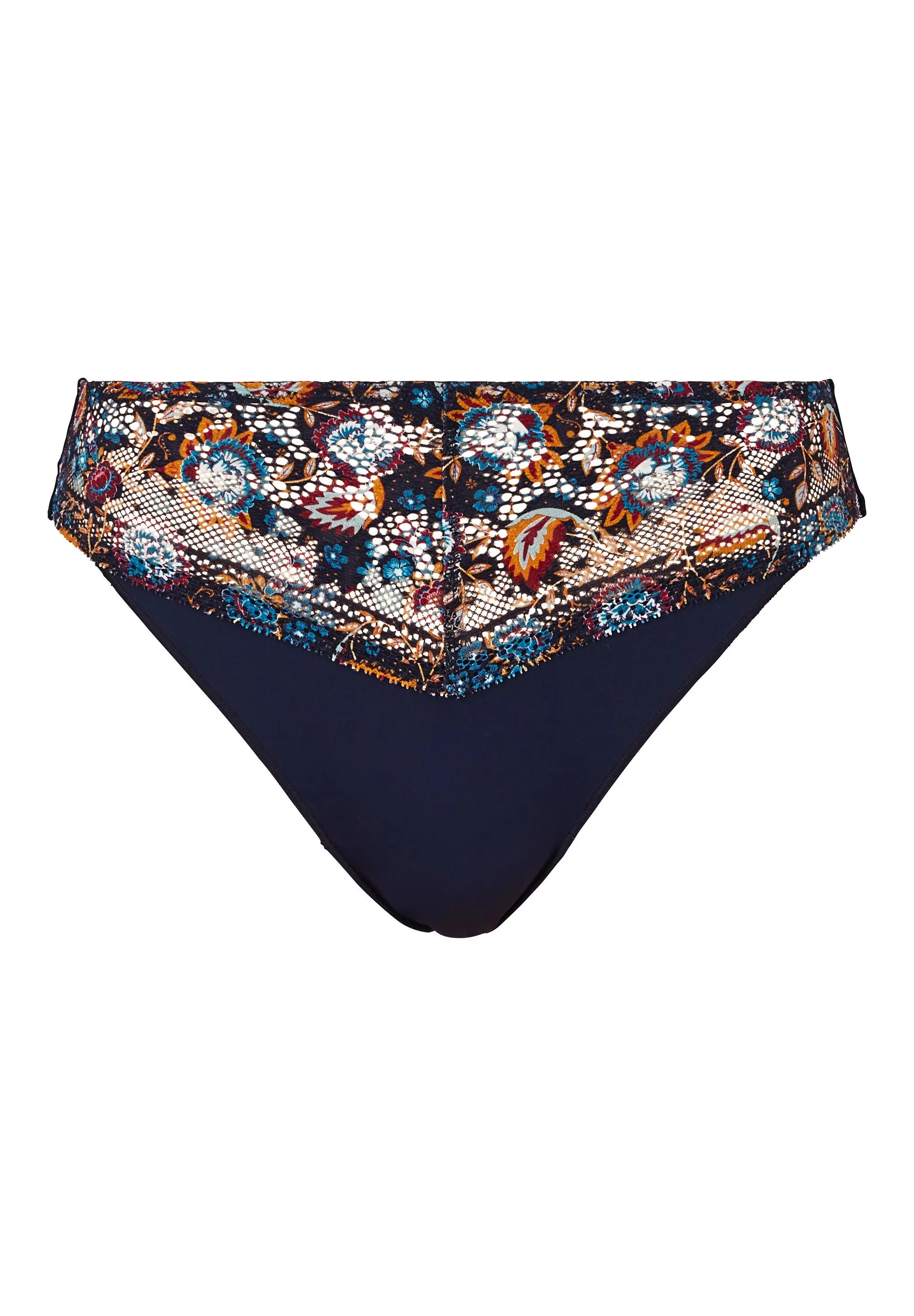 Suzie Fancy Slips Bloemenprint Gipsy Marineblauw