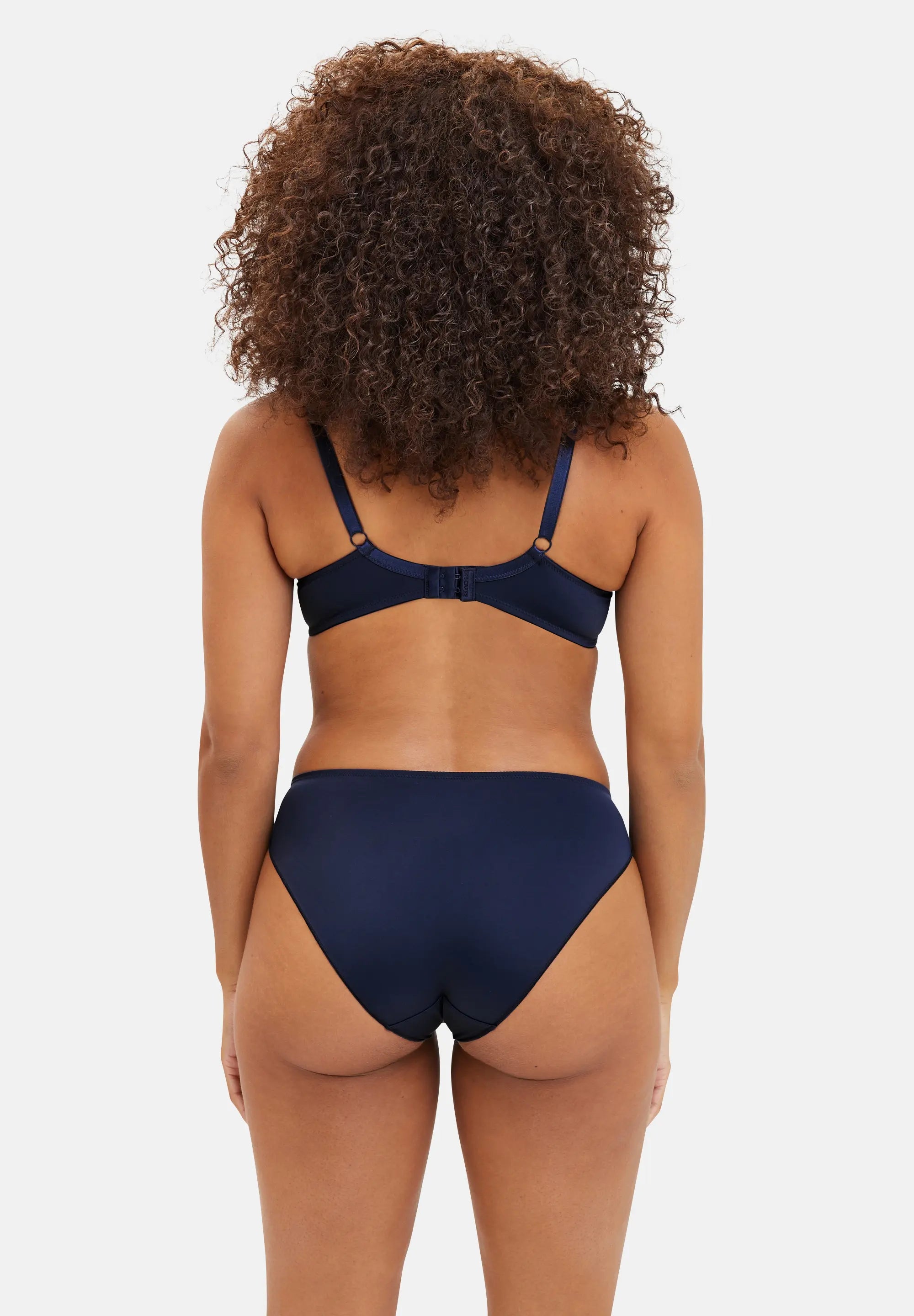 Suzie Slip Fantasia Stampa Floreale Gipsy Blu Navy