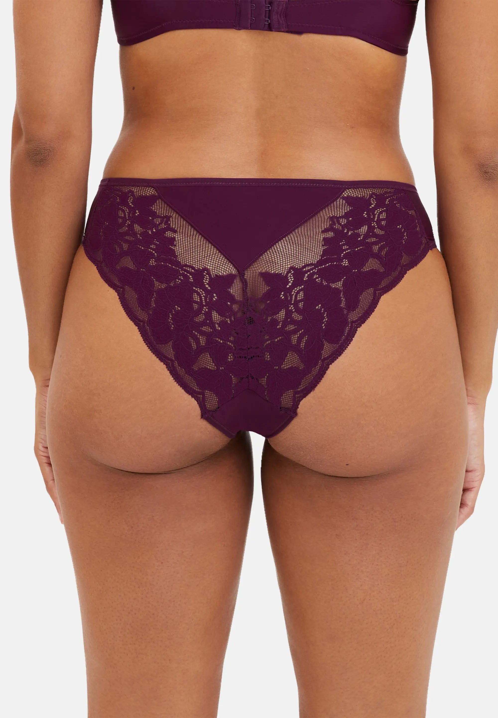 Slip Romance Violet Profond