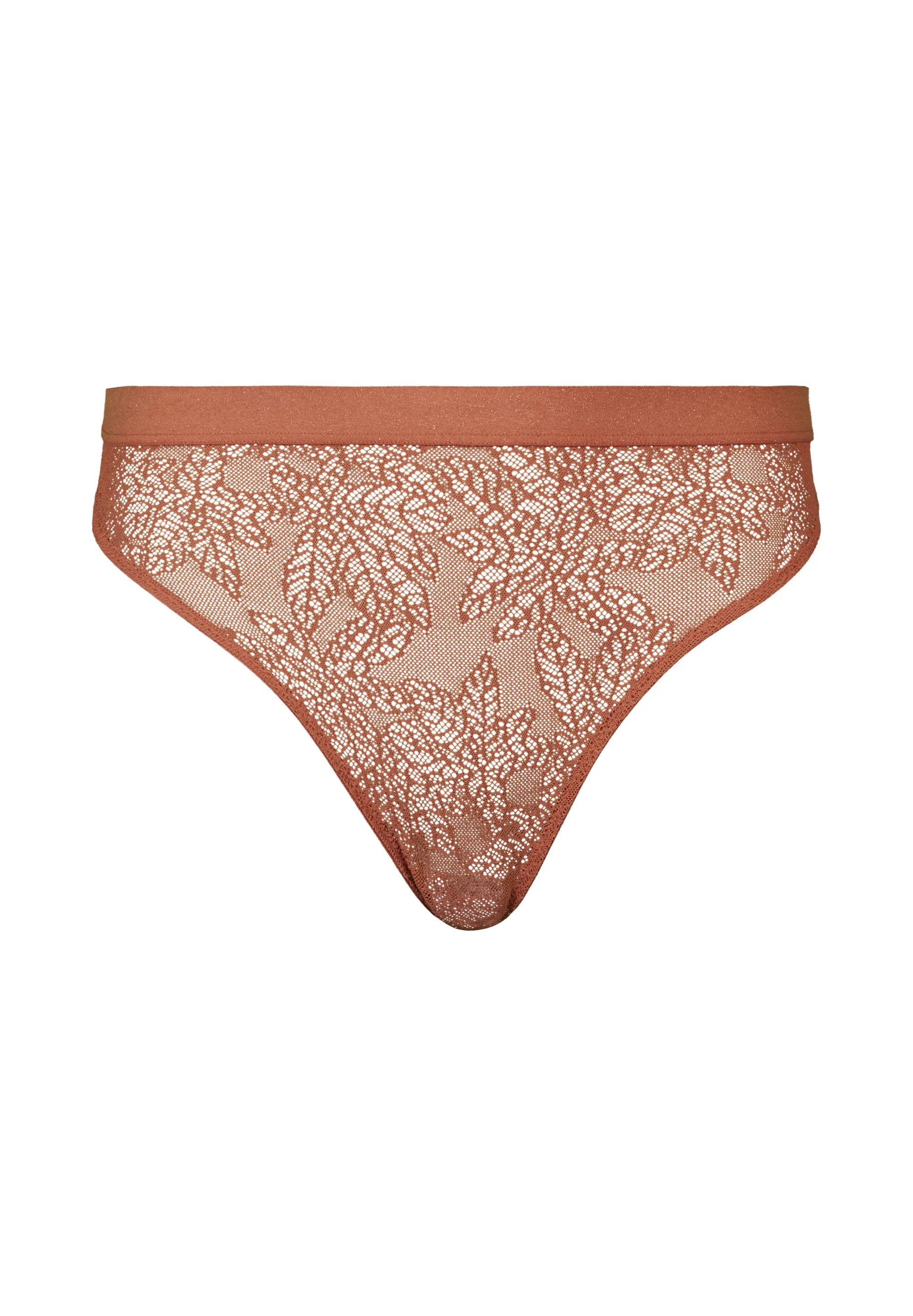 Slip a vita alta Miss Sans Complexe Joline Terracotta Marrone