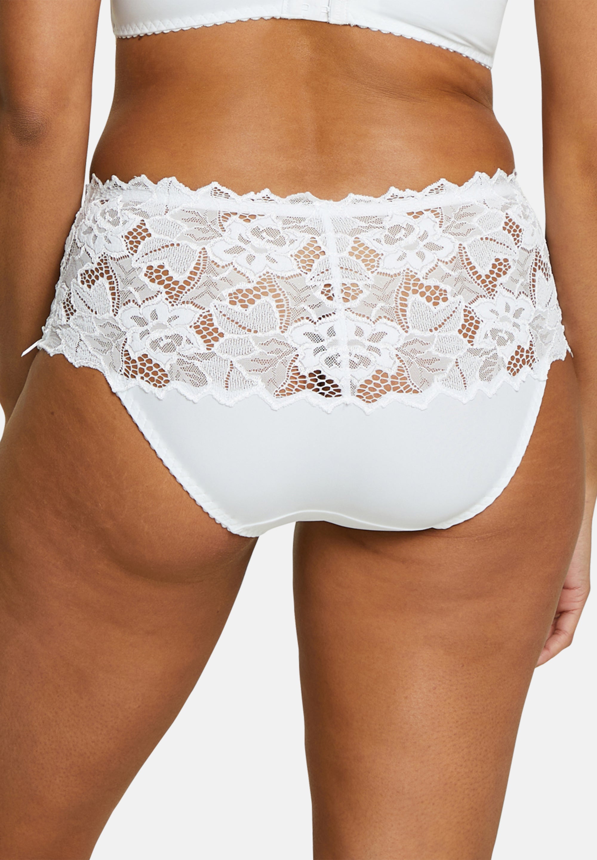 Culotte Arum Blanc Lingerie Grande Taille