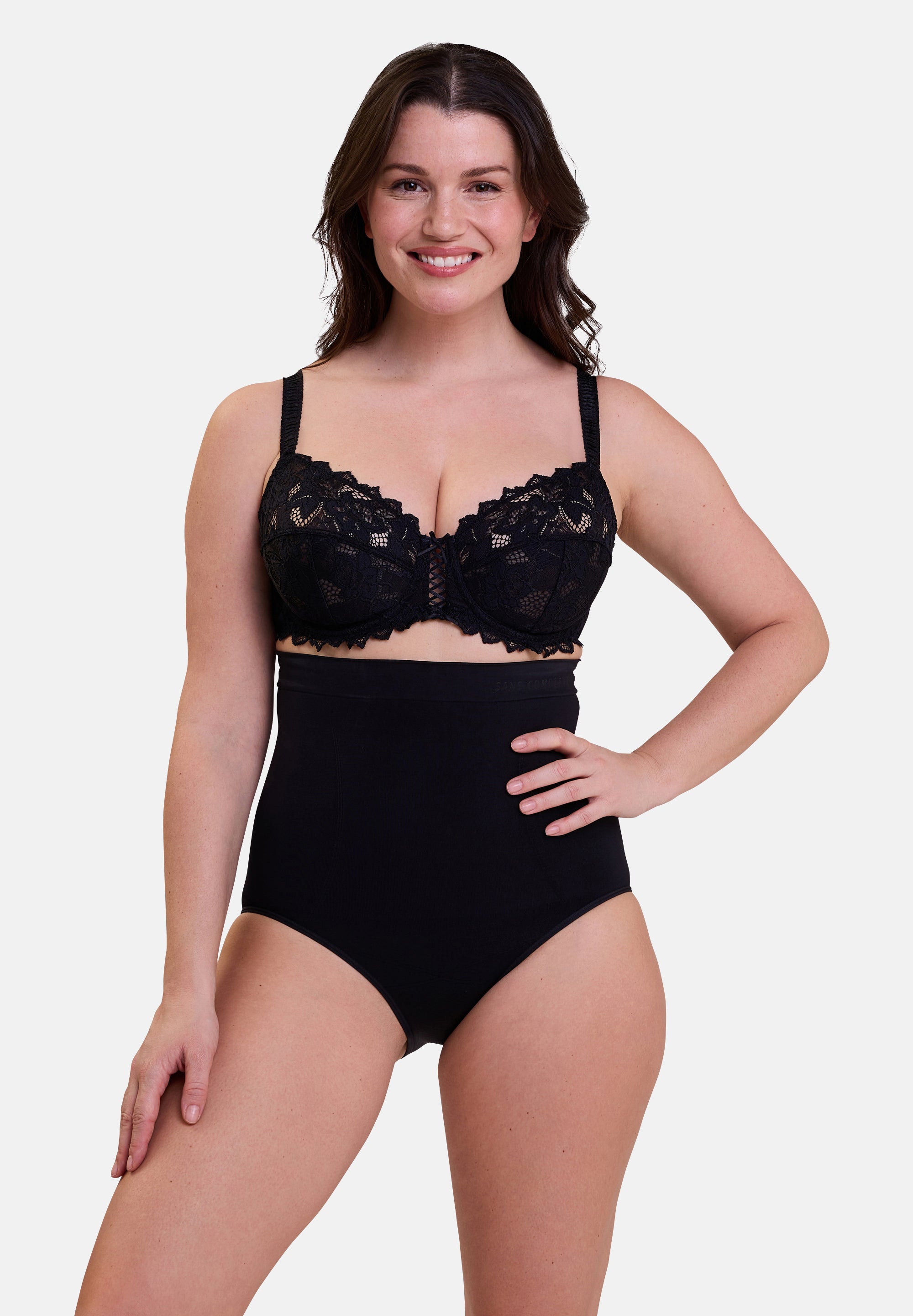 Slimmers New Generation High Waist Briefs Black