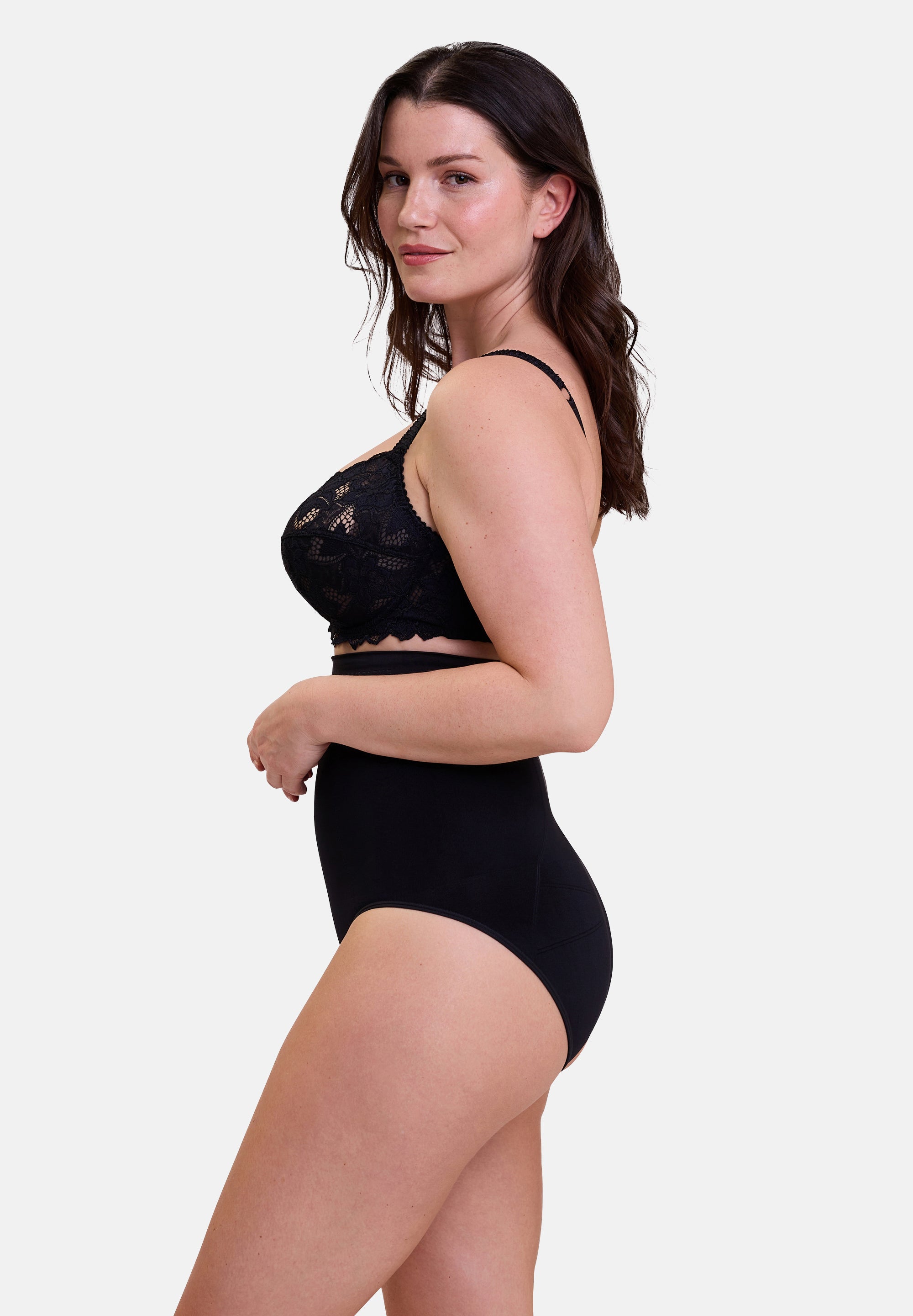 Slimmers New Generation High Waist Briefs Black