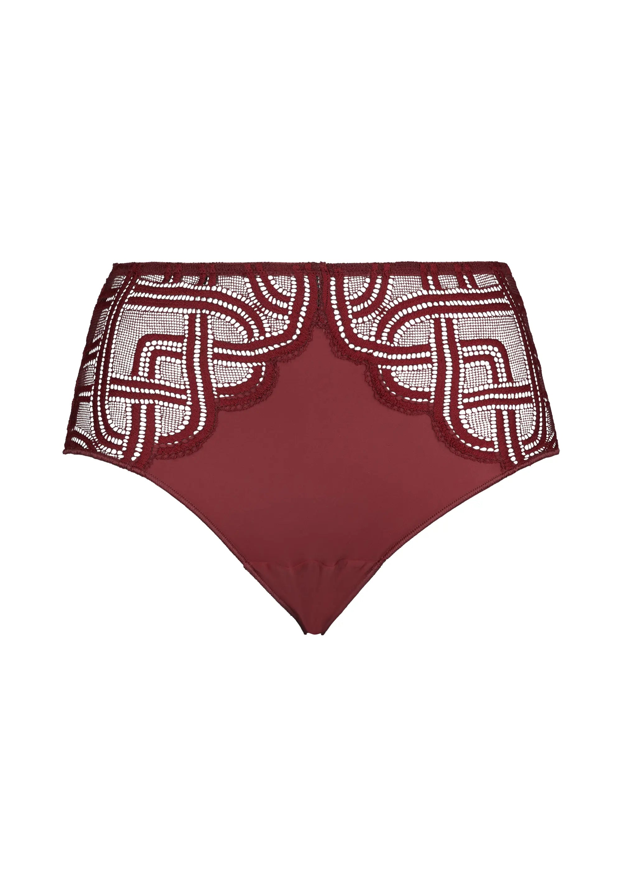 Cabernet Red Elise Briefs