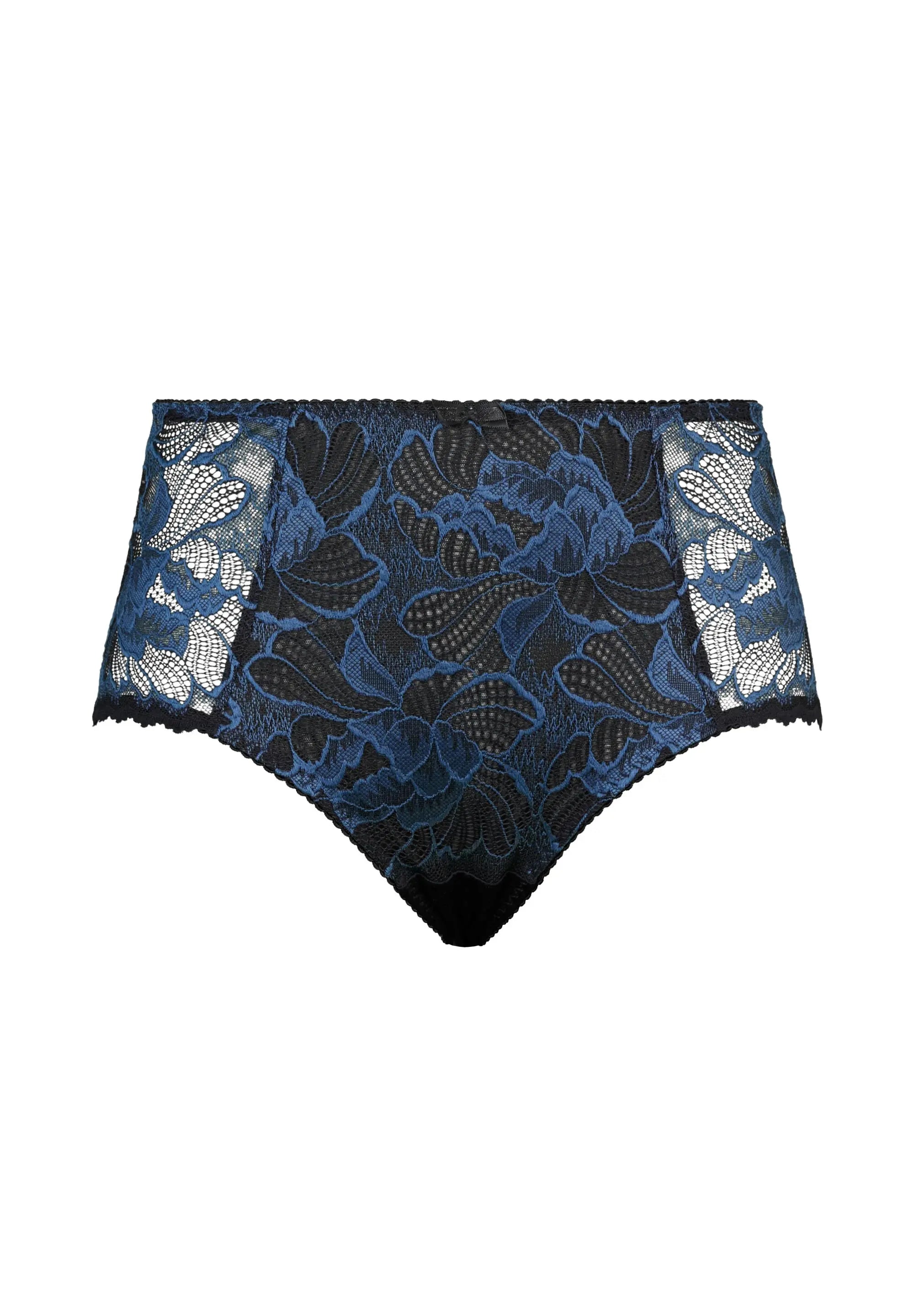 Culote Capucine Negro & Azul