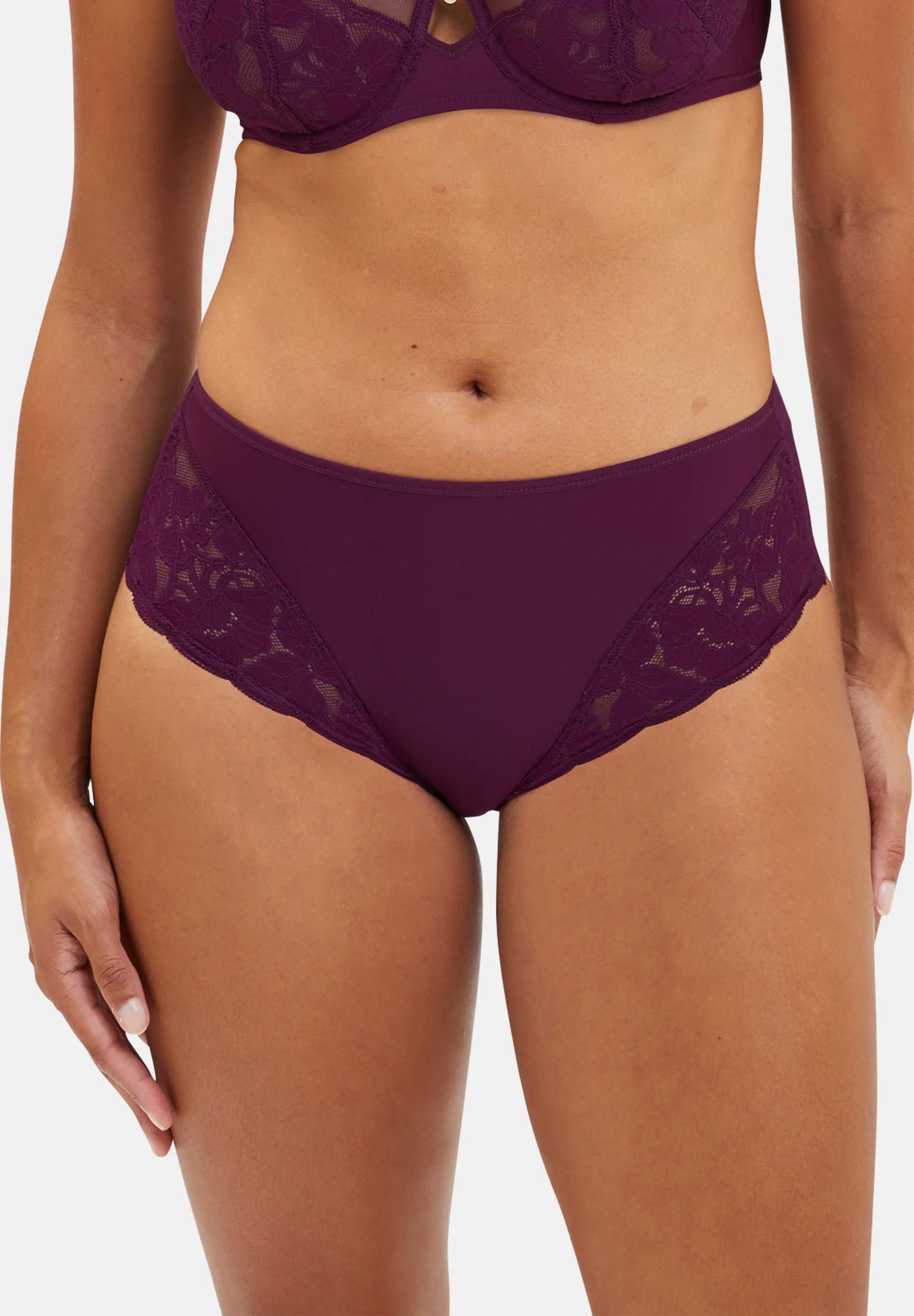 Medium Briefs Romance Deep Purple