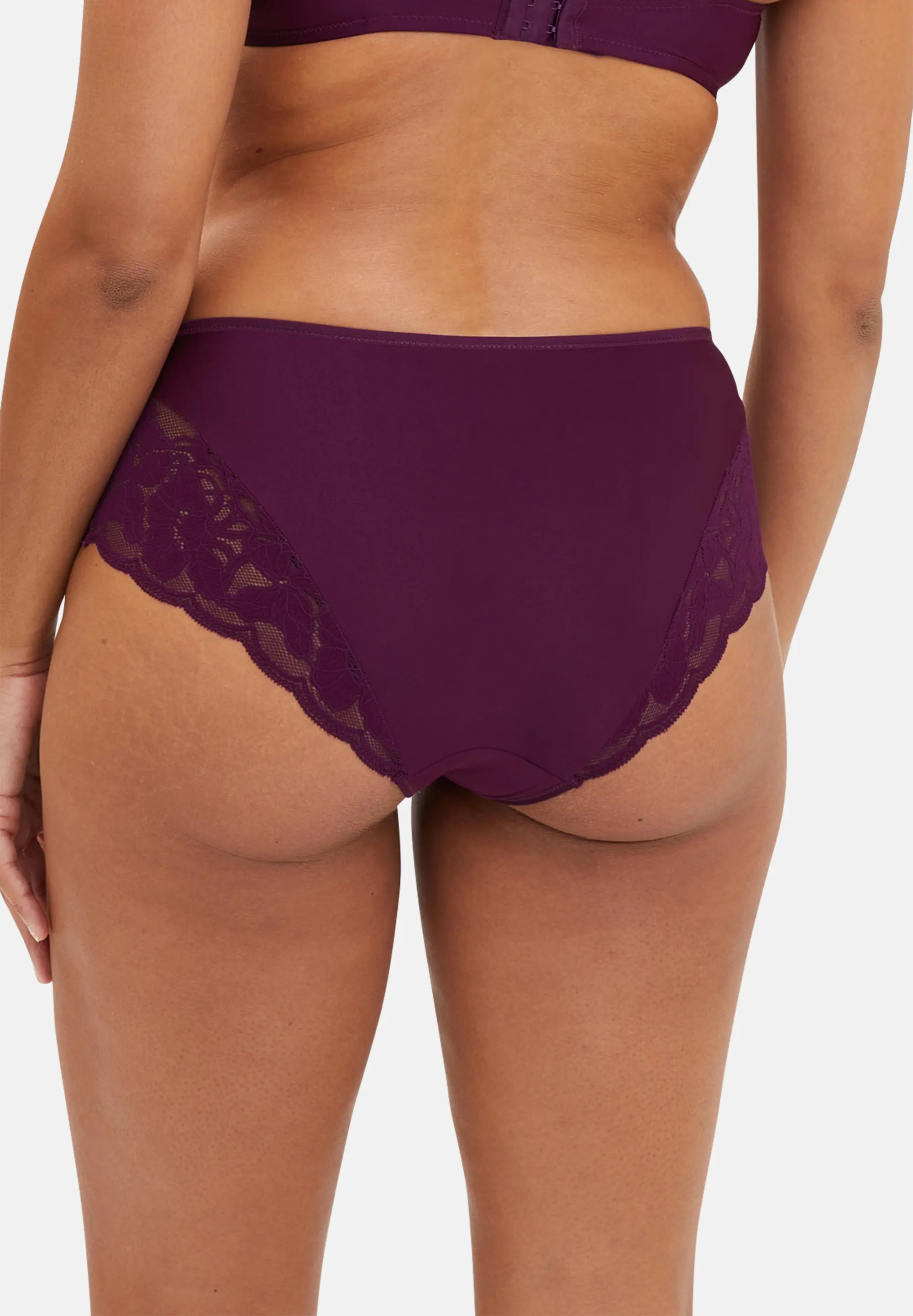 Medium Briefs Romance Deep Purple