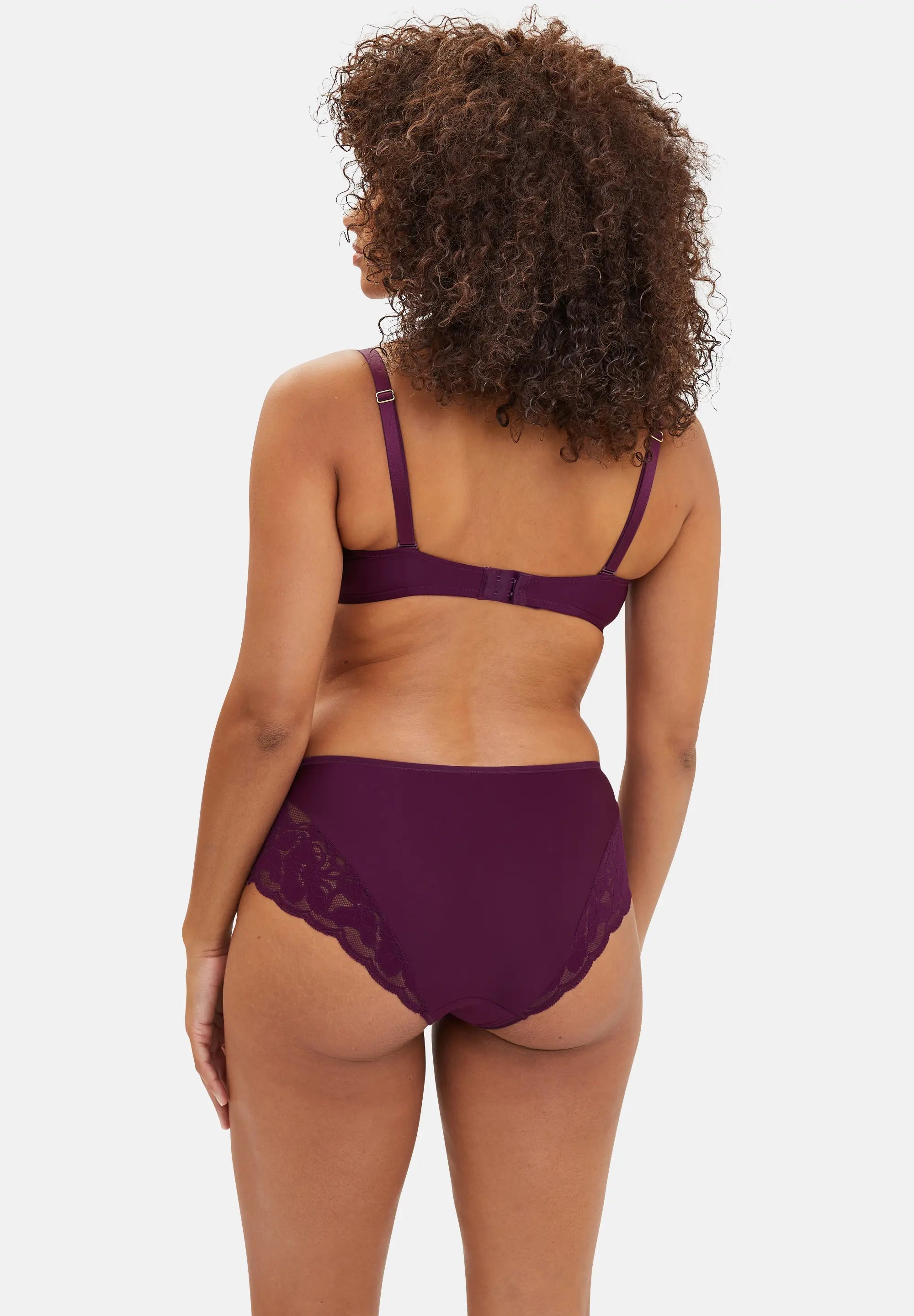 Culotte Romance Violet Profond