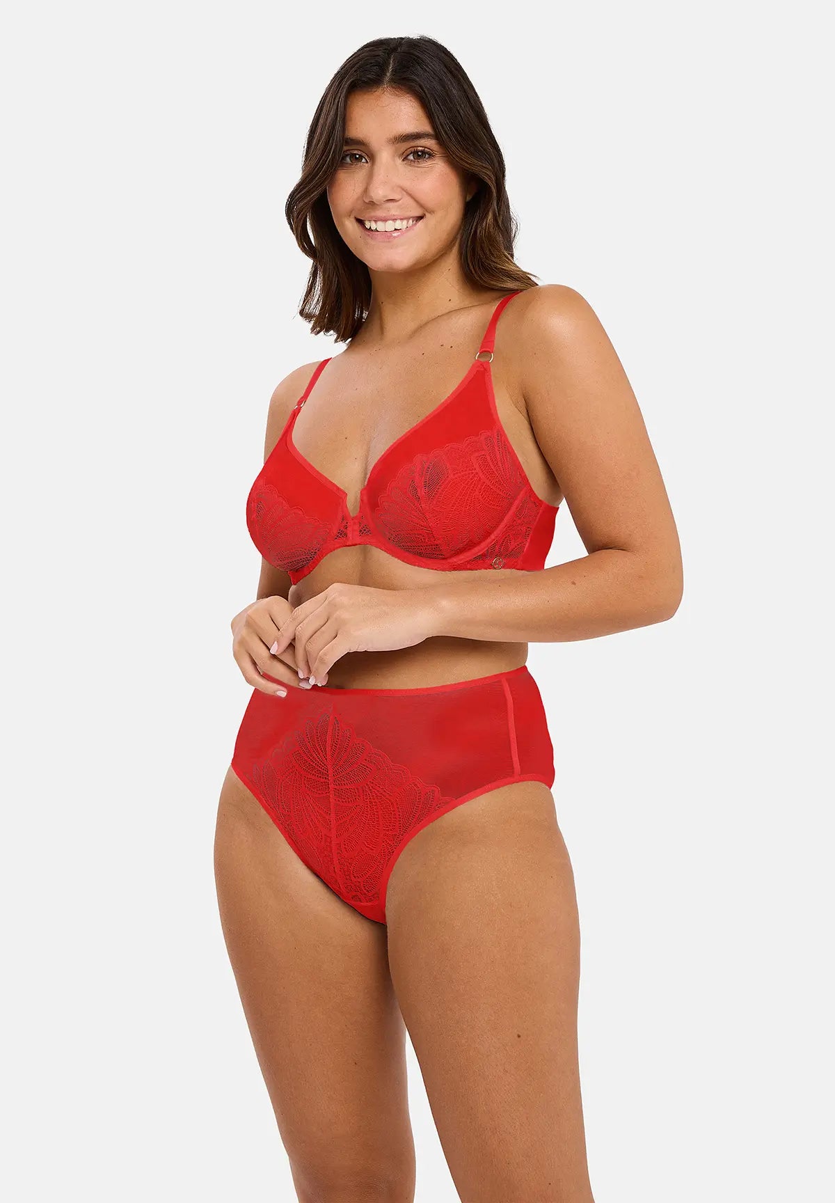 Culotte Haute Giulia Lovely Rouge