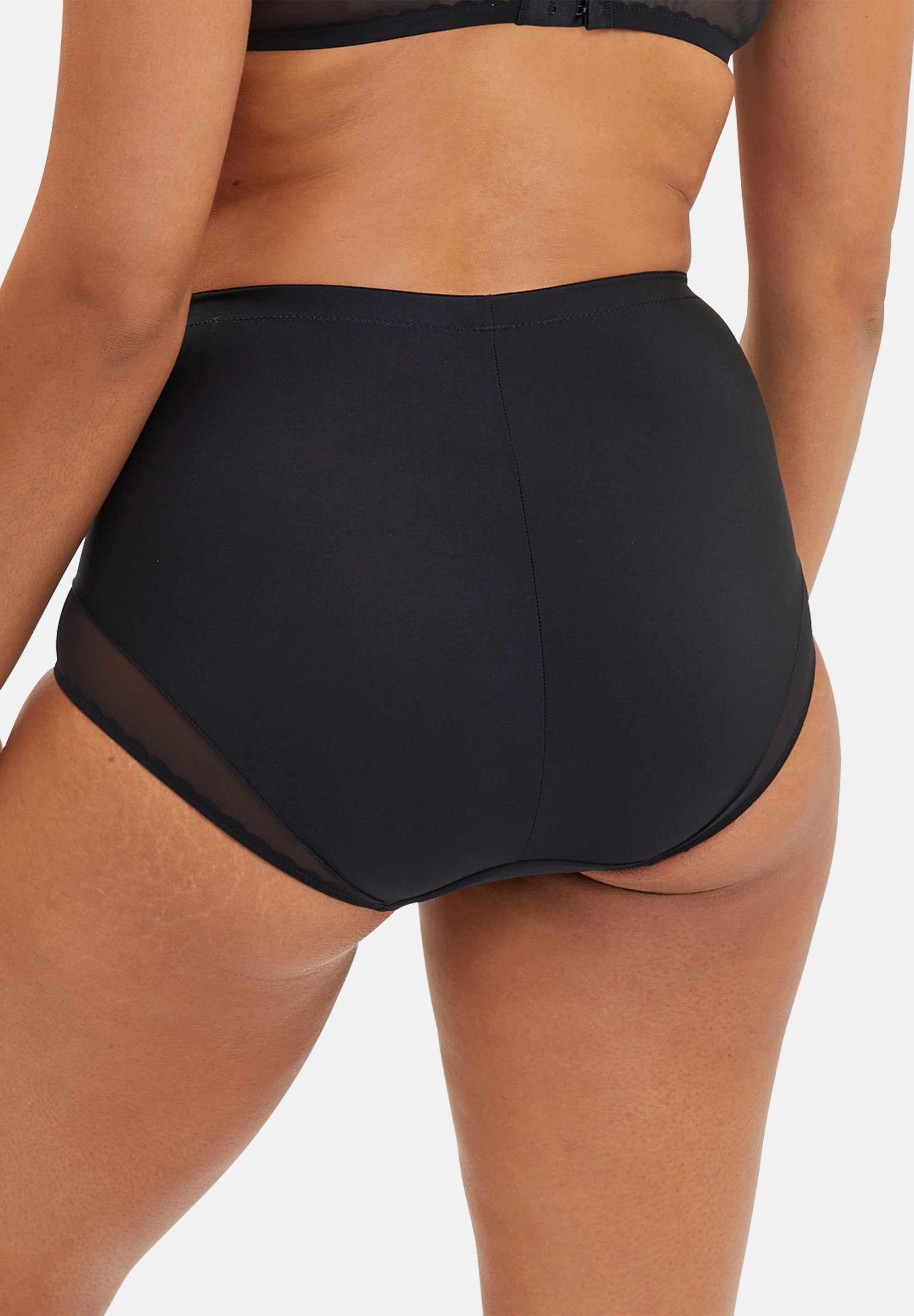 High waisted medium Briefs Roxanne Black