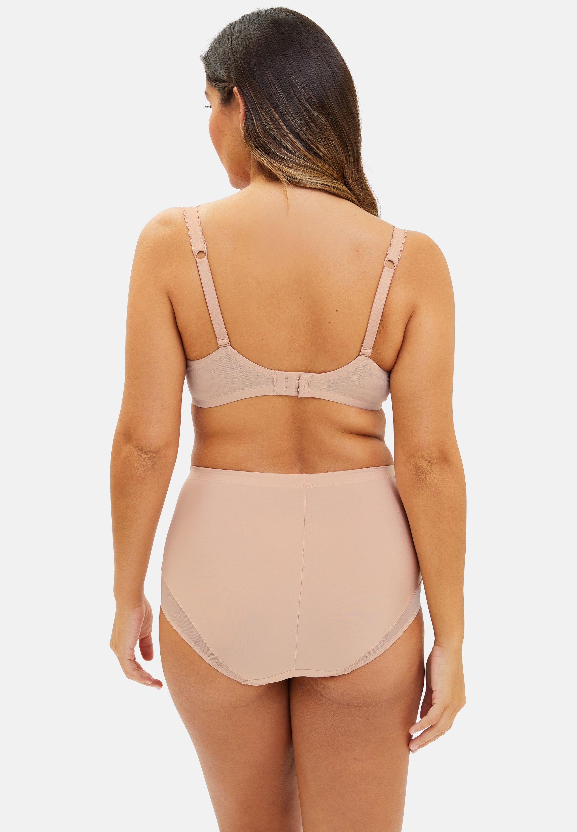 Roxanne high waisted Briefs Blush Beige