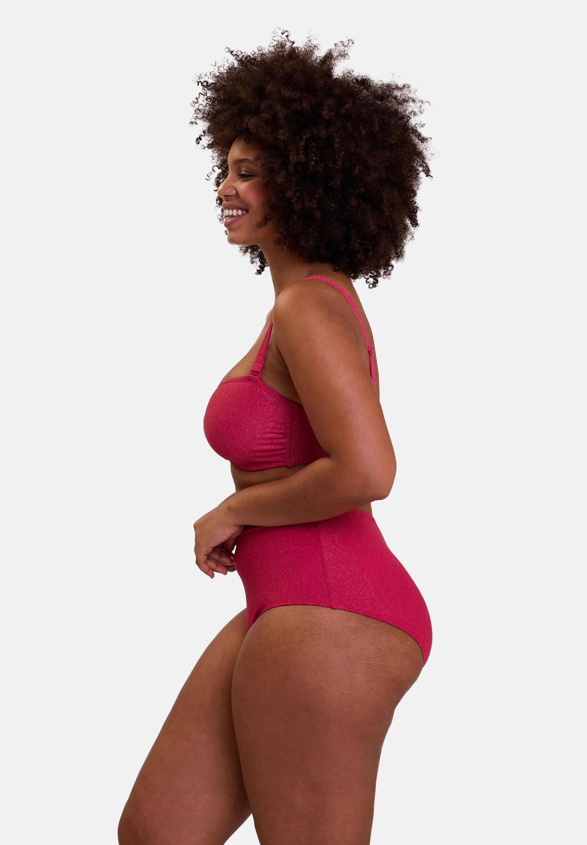 Culote de Baño de tallo alto Refly Cerise