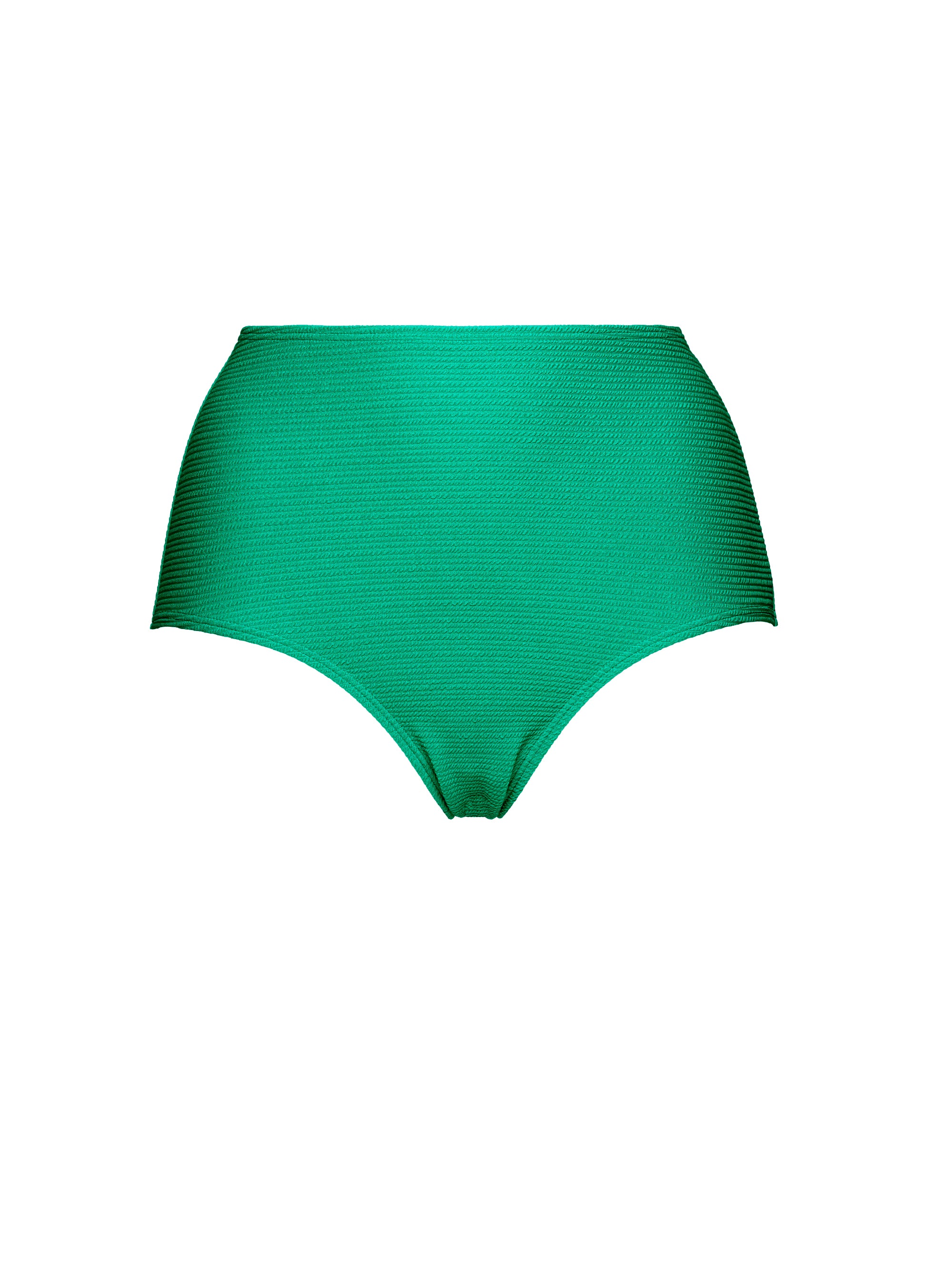 Zwembroekje met hoge taille Glamorous Textured Tropical Green