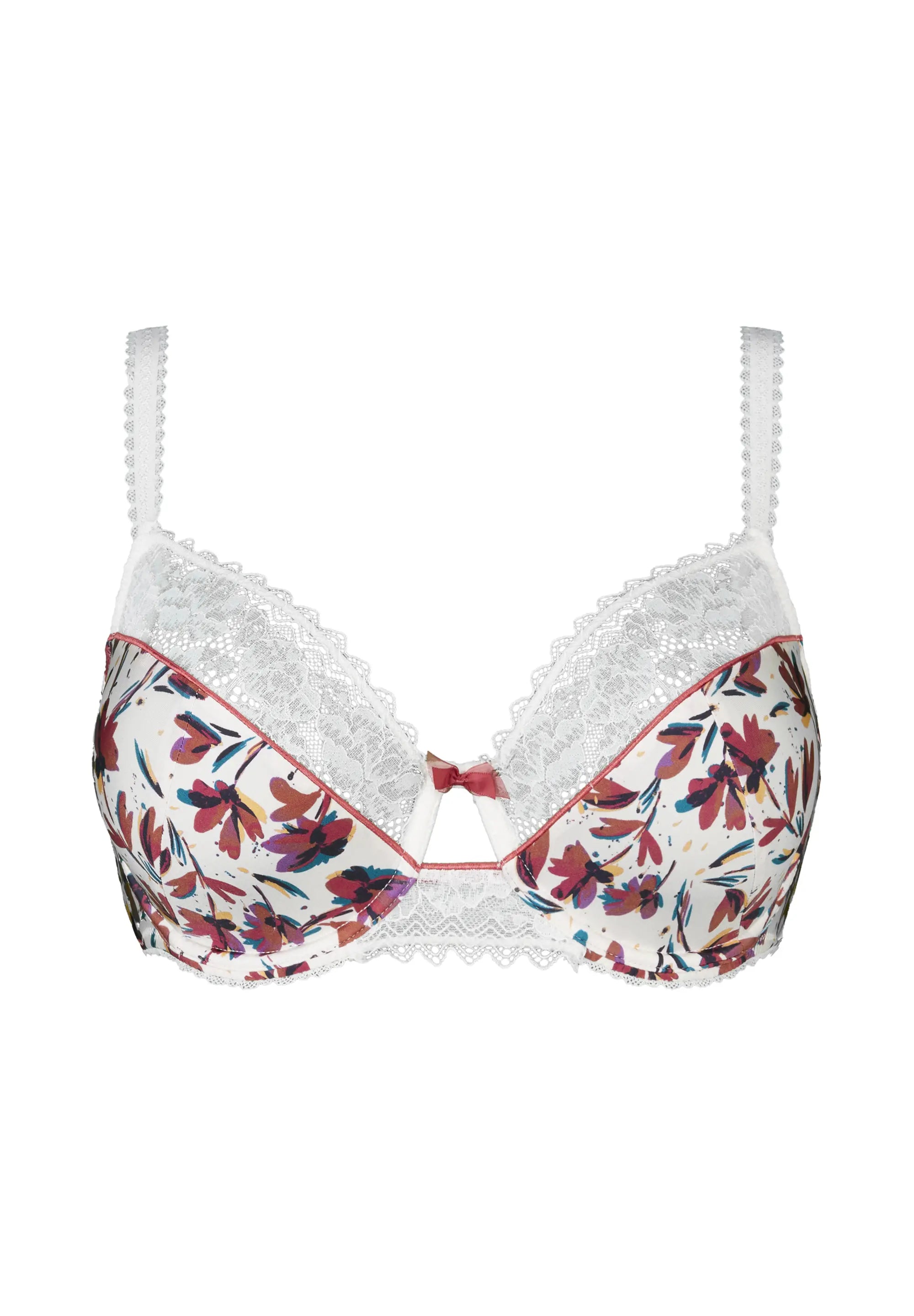 Soutien-gorge emboîtant Violette Imprimé Floral Pastel