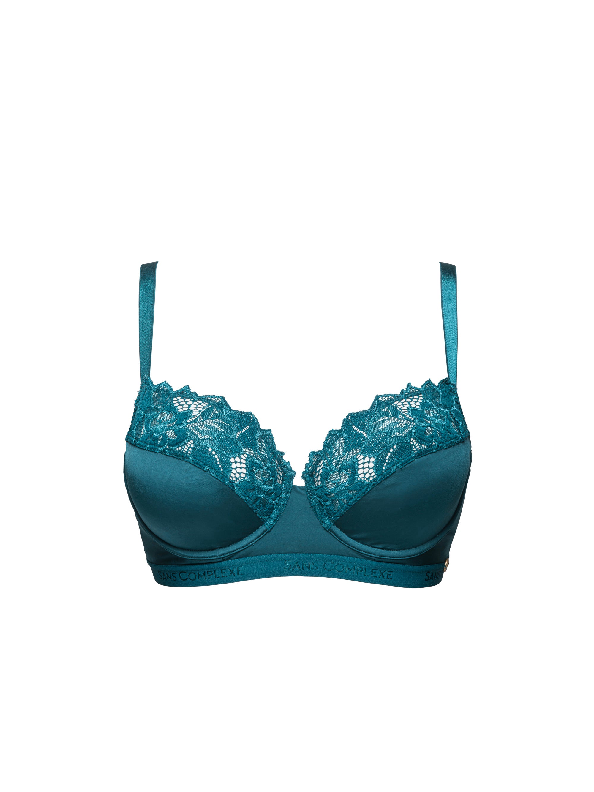 Soutien-gorge corbeille Arum Gloss Bleu Légion