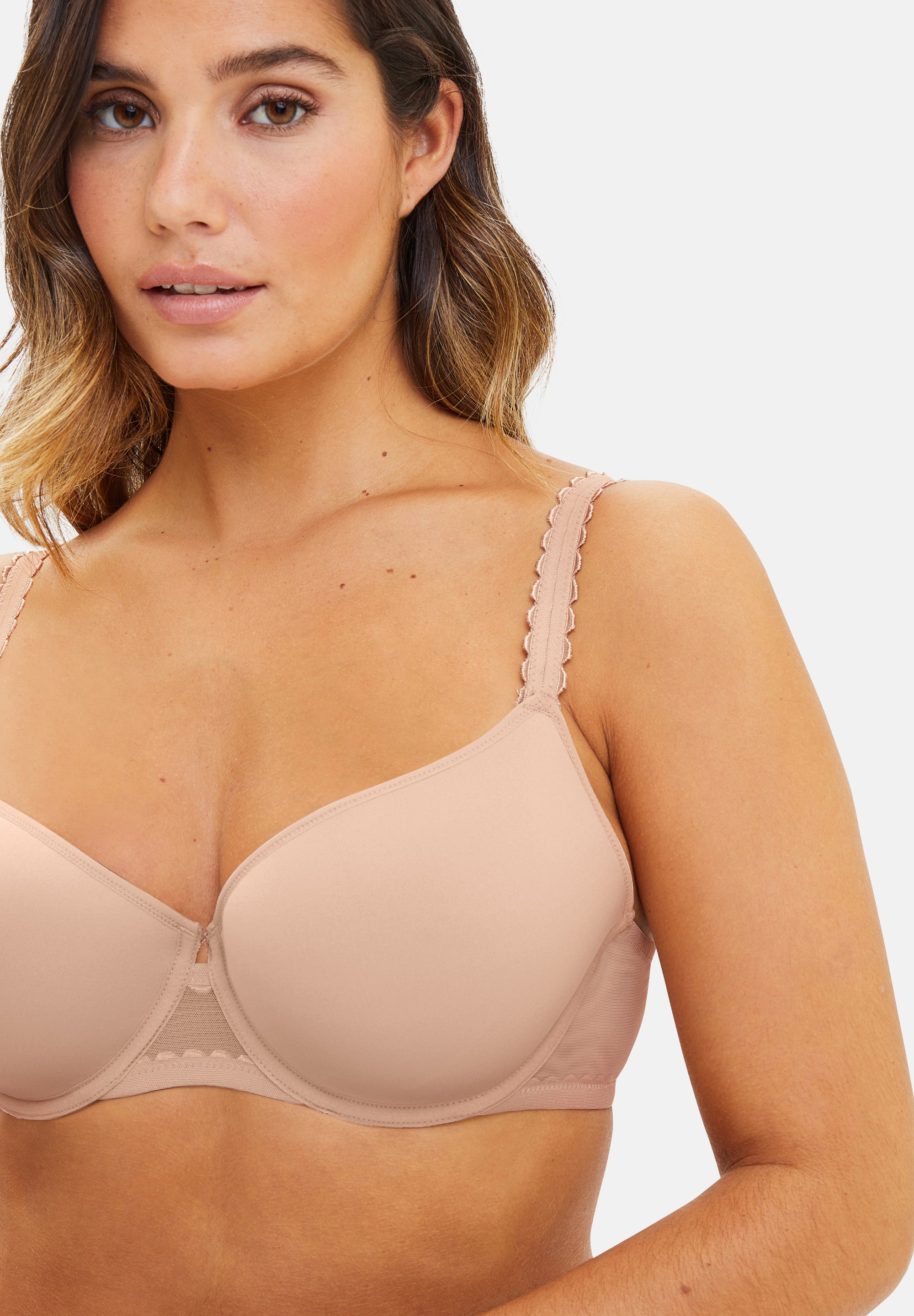 Soutien-gorge spacer avec coques Roxanne Blush Beige