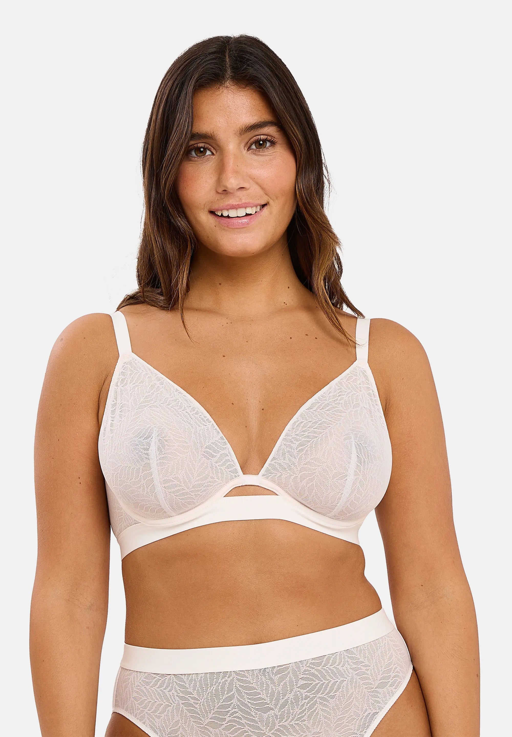 Reggiseno a triangolo con ferretto Marjoline Crema di Cocco