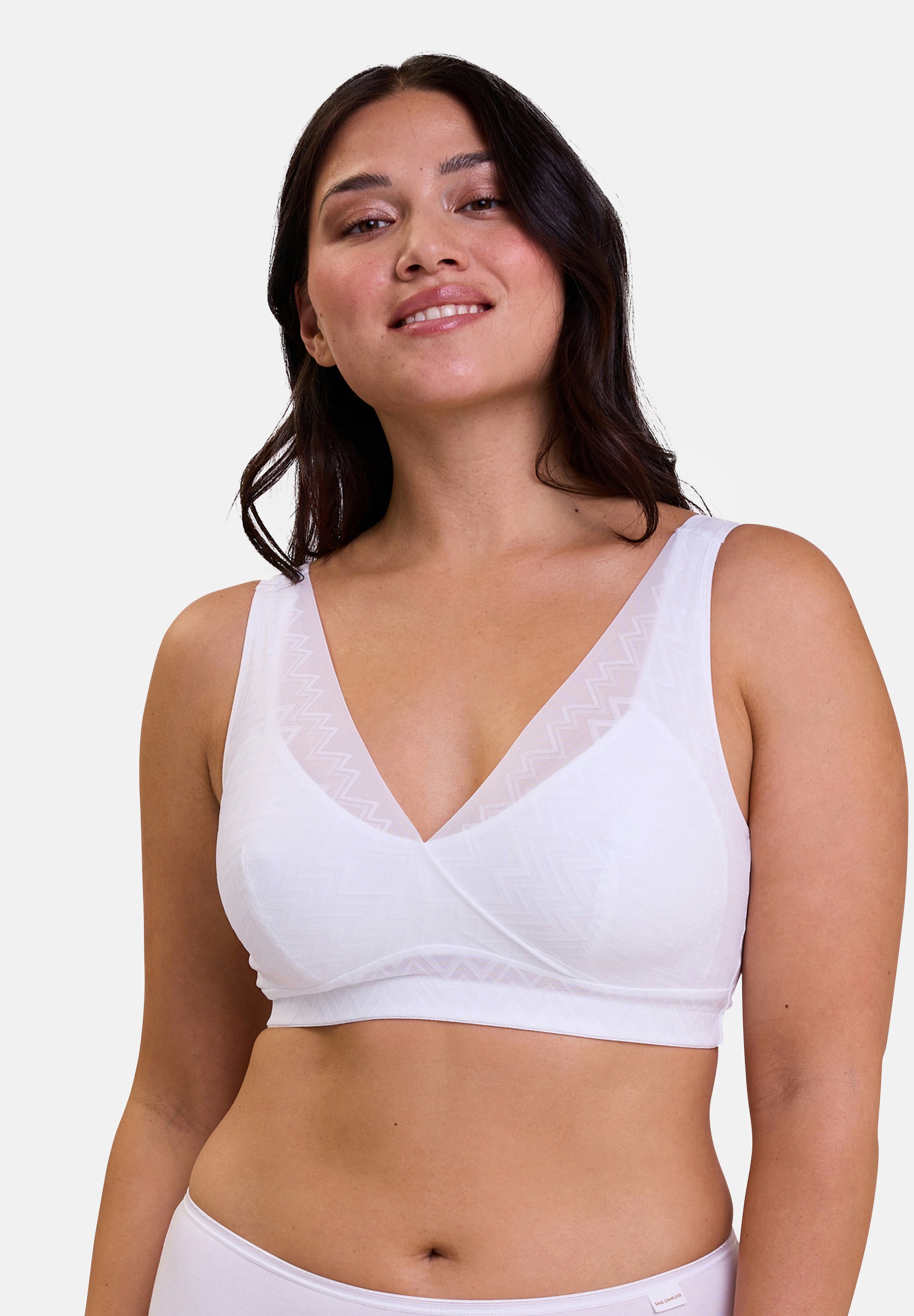 Soutien-gorge triangle Rêveuse Blanc