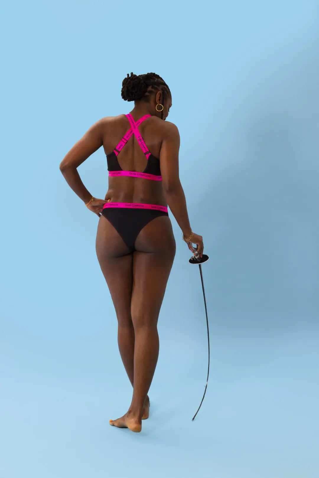 Tanga Anita B. Noir & Fuschia