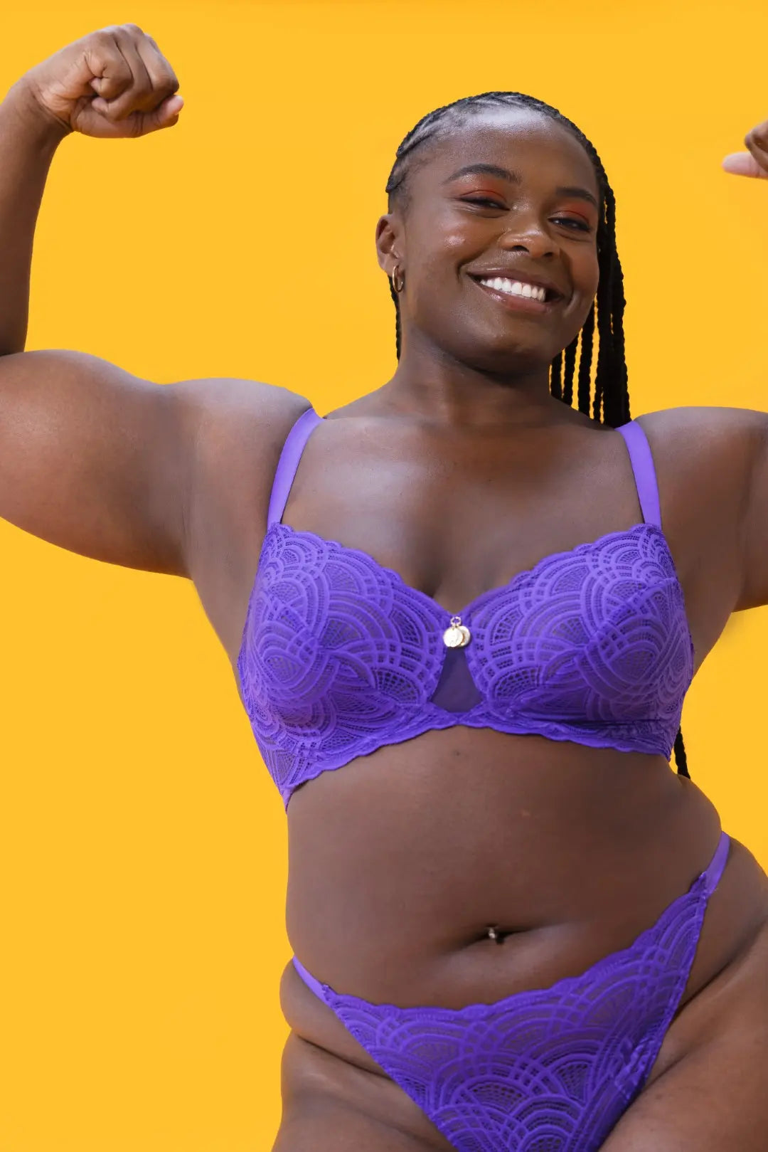 Wireless bra Romane D. Opulent Purple