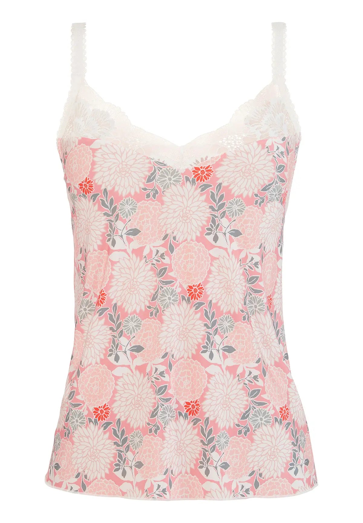 Camisole Aurélie Light Dahlia Print