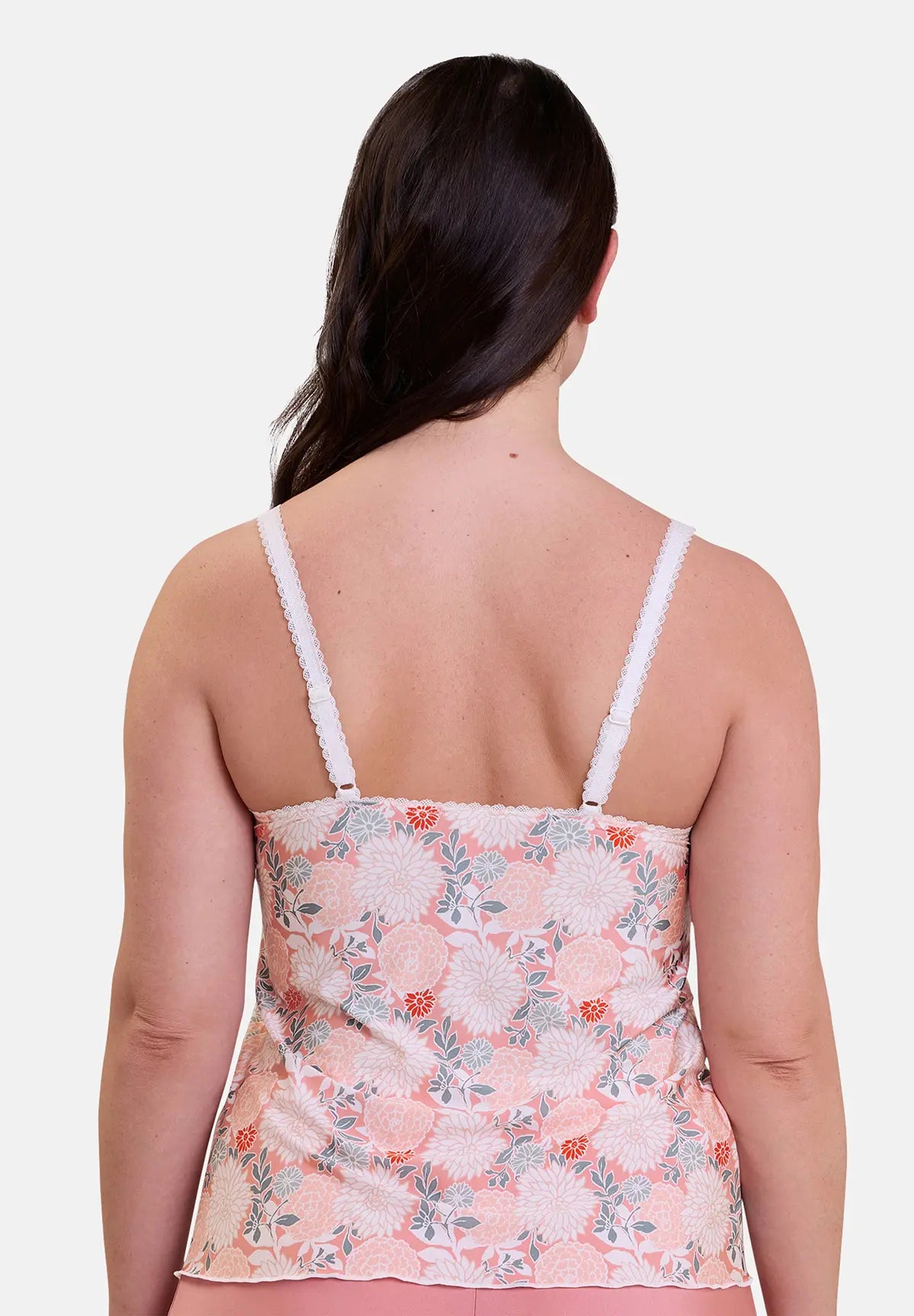 Camisole Aurélie Light Dahlia Print