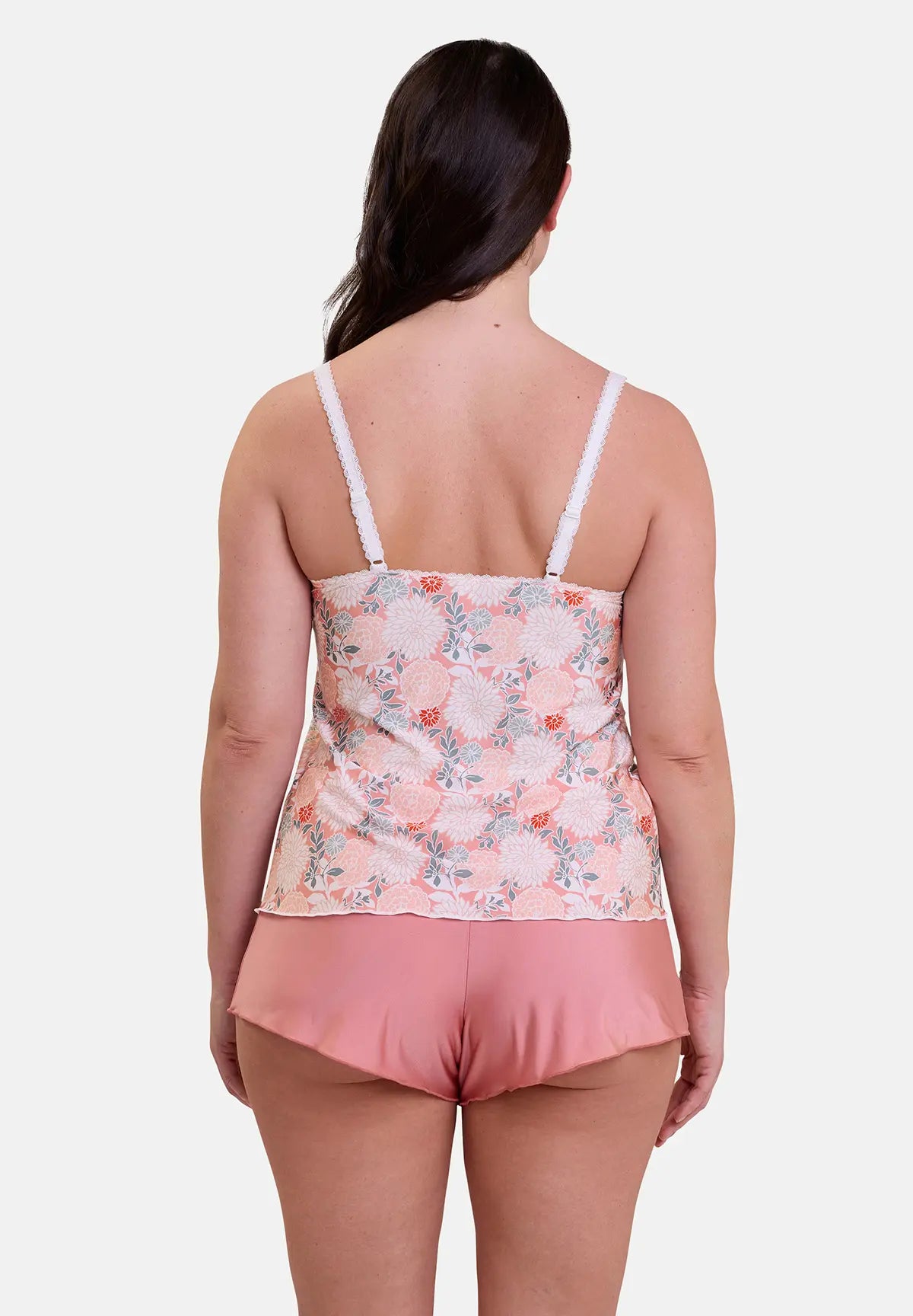 Camisole Aurélie Light Dahlia Print