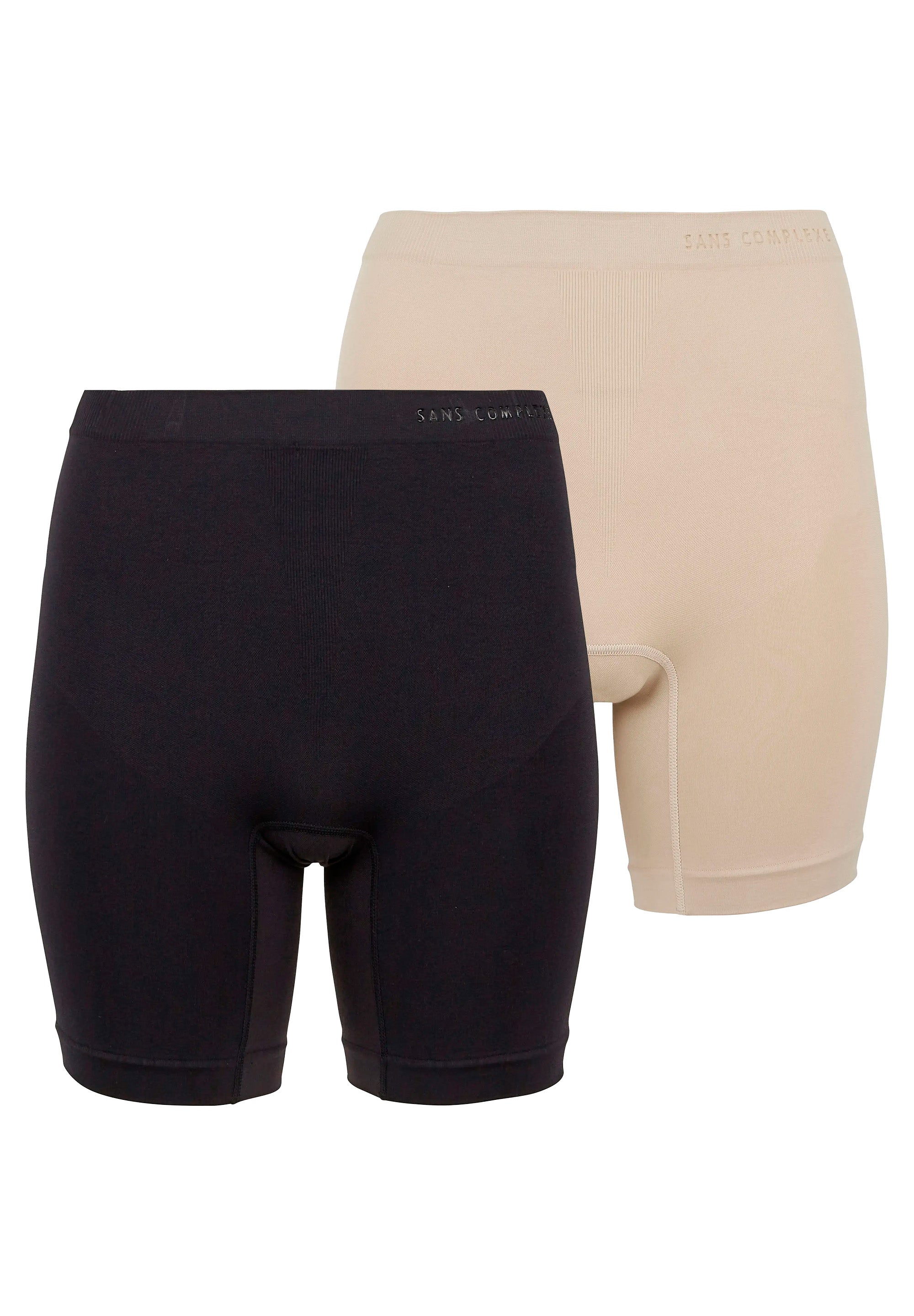 Lot de 2 shorts anti-frottements Slimmers Noir et Skin