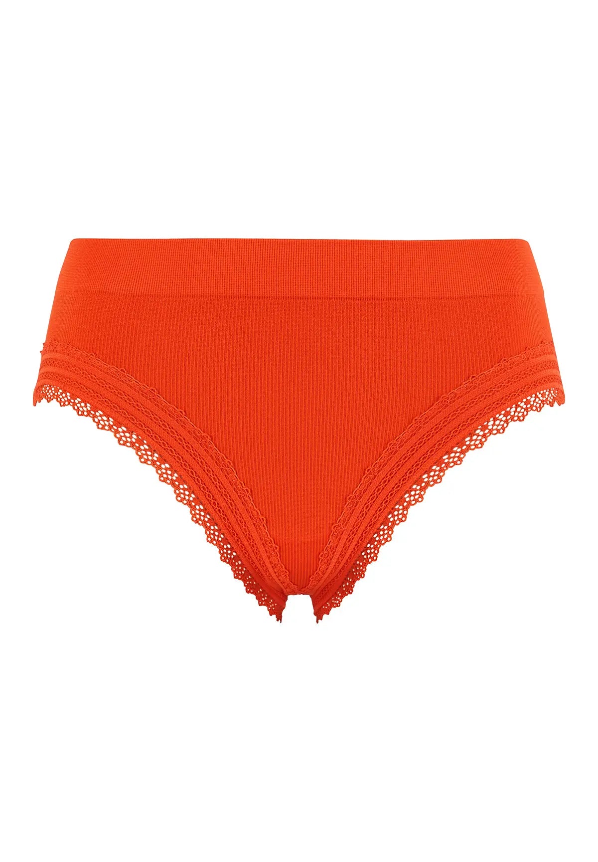 Slip Agathe Orange Mandarine