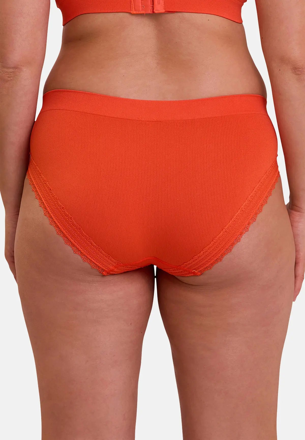 Slip Agathe Orange Mandarine